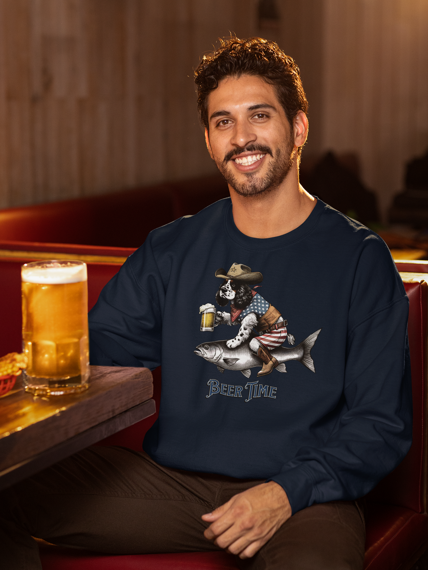 Beer Time Sweatshirt.