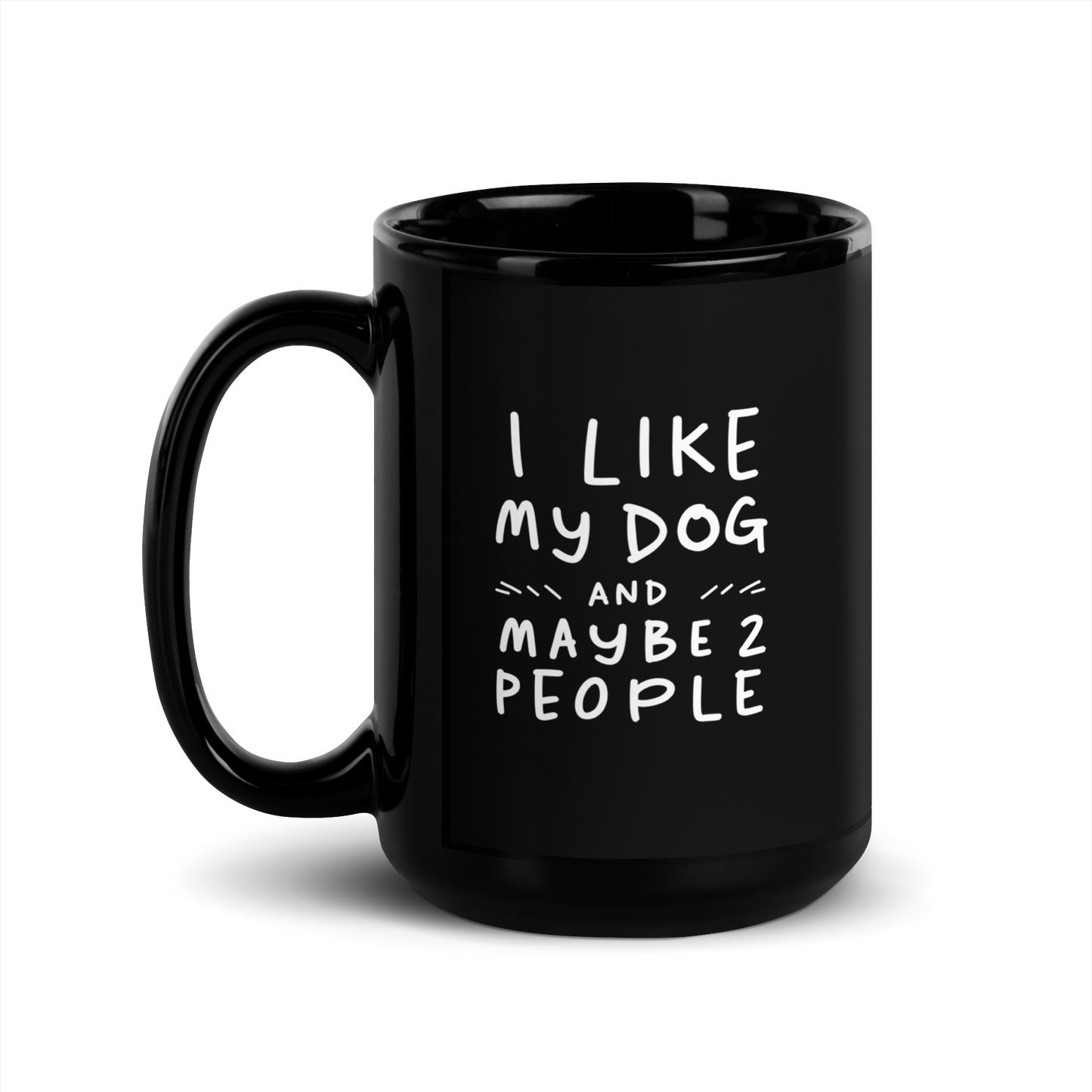 I Like My Dog Mug – Ceramic Dog Lover Gift Cup.