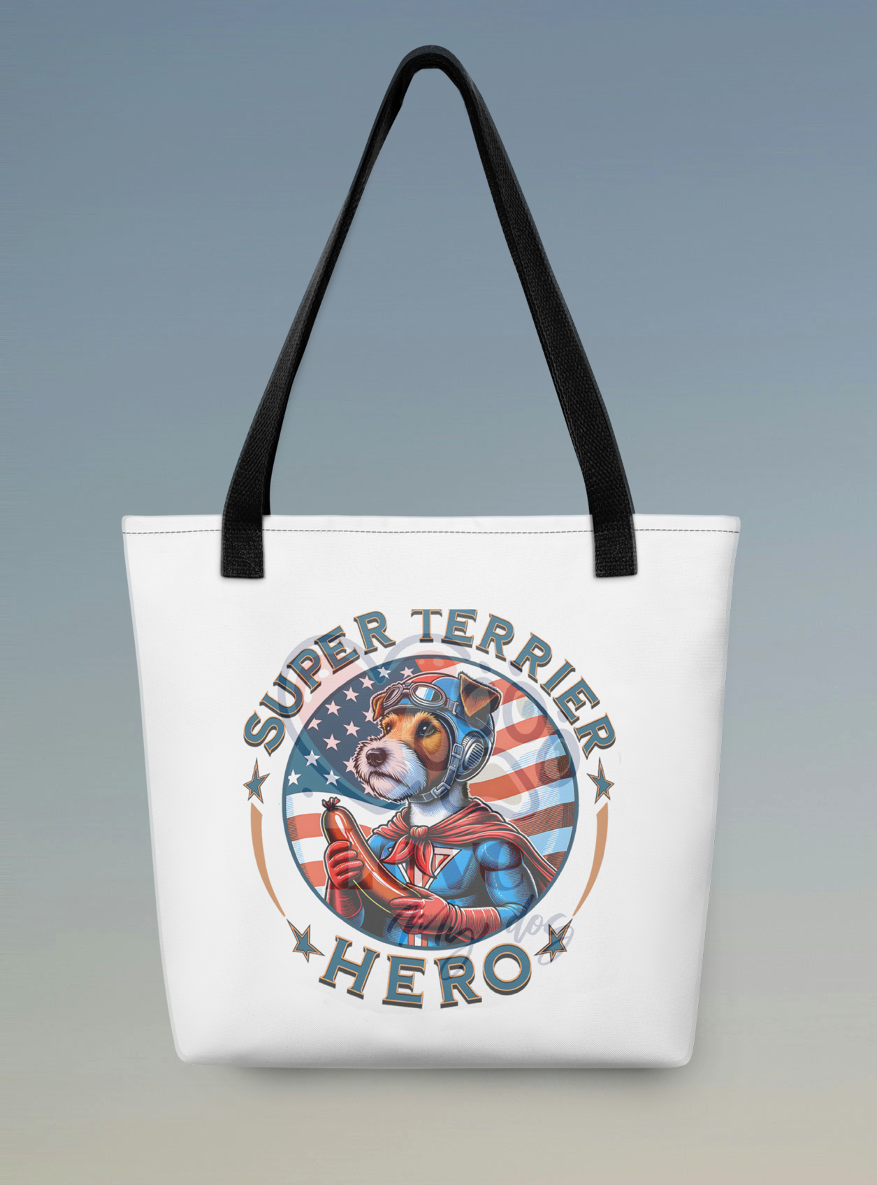Super Terrier Tote Bag.