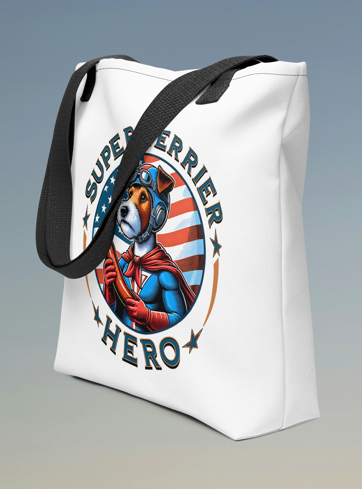 Super Terrier Tote Bag.