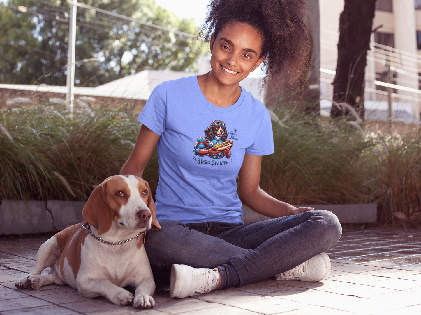 Hero Spaniel T-Shirt.