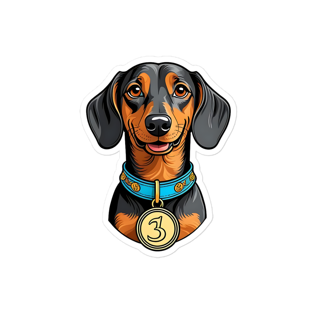 Dachshund Stickers.