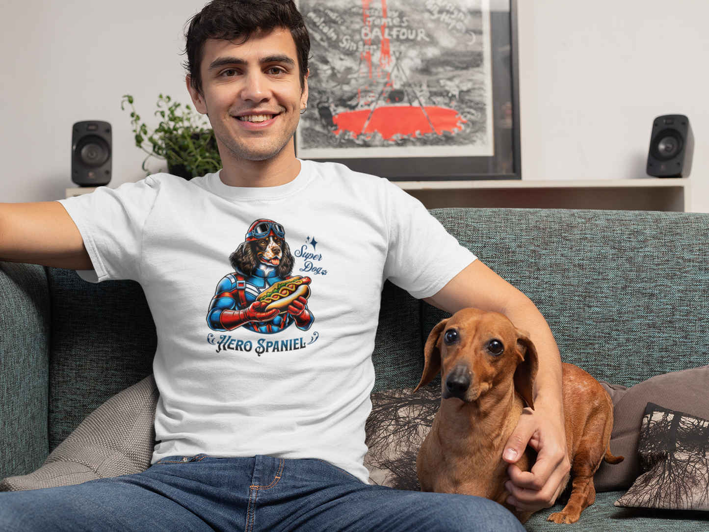 Hero Spaniel T-Shirt.