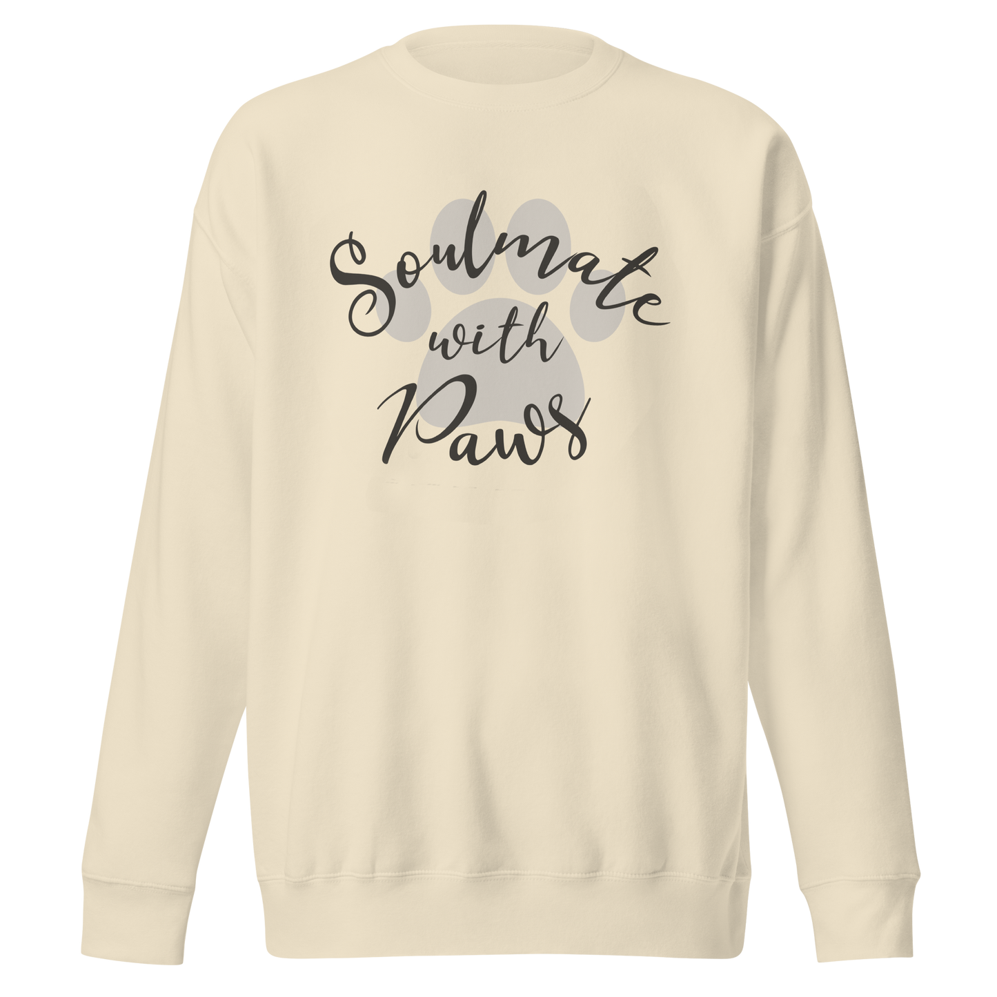 Soulmate with Paws Sweatshirt.