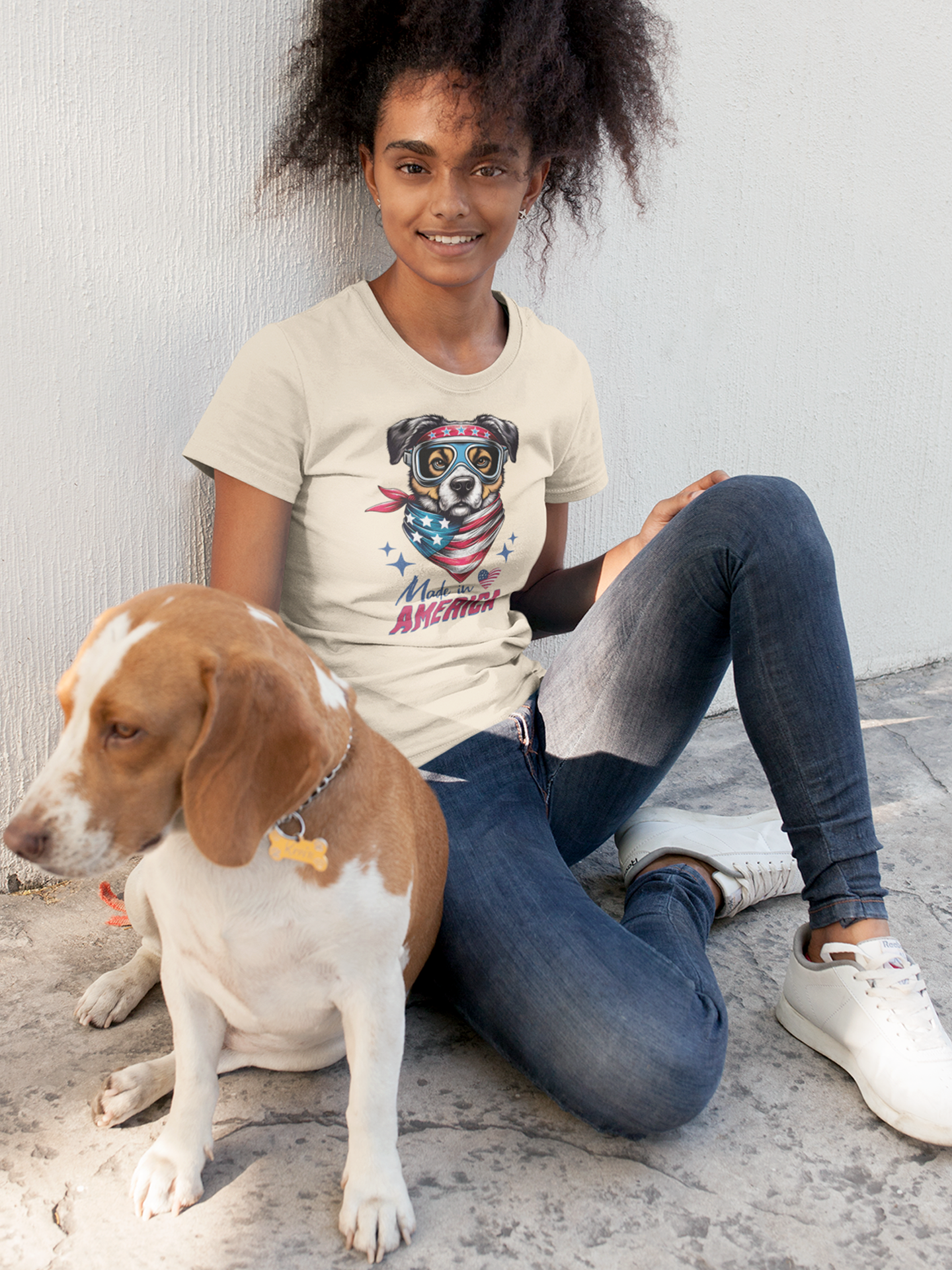 American Dog T-Shirt.