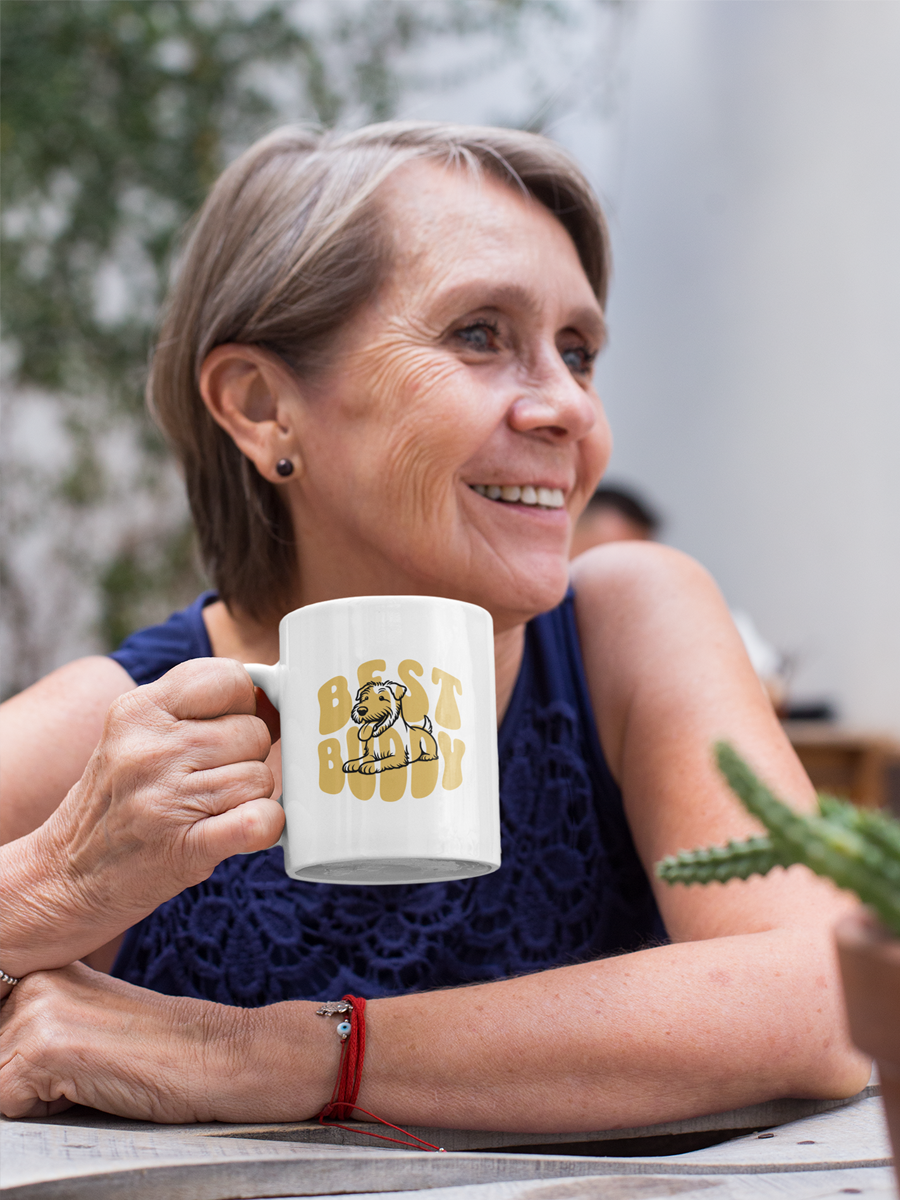 Best Buddy Mug – Ceramic Dog Lover Gift Cup.