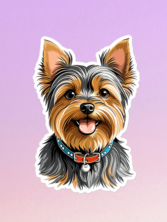 Yorkshire Terrier Stickers.