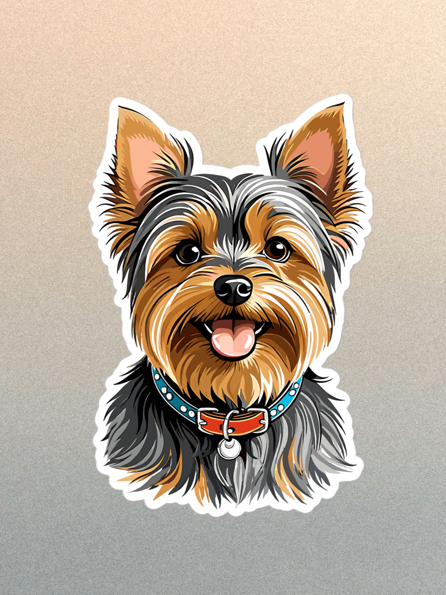 Yorkshire Terrier Stickers.