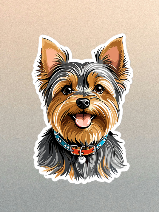 Yorkshire Terrier Stickers.