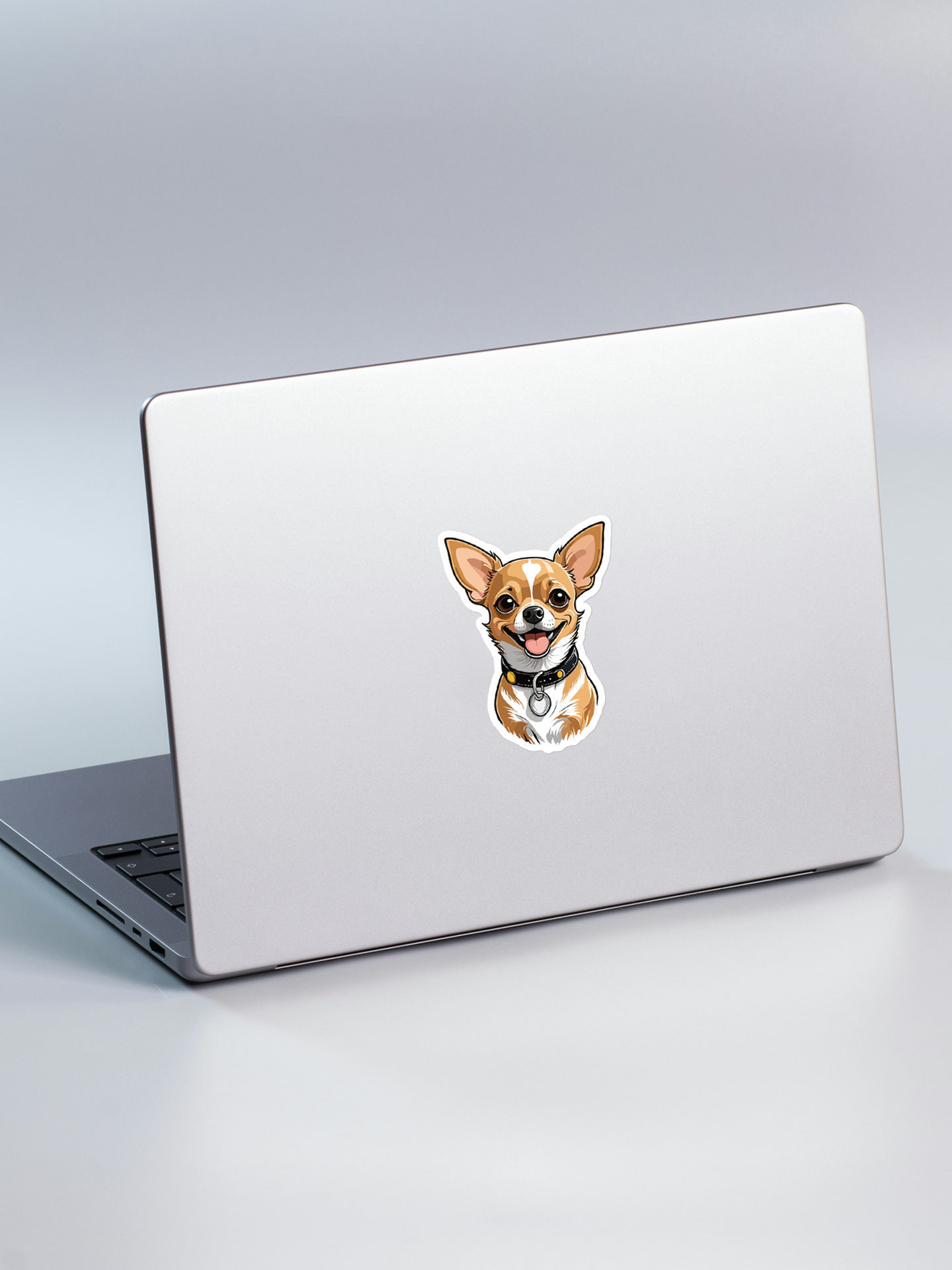 Happy Chihuahua Stickers.