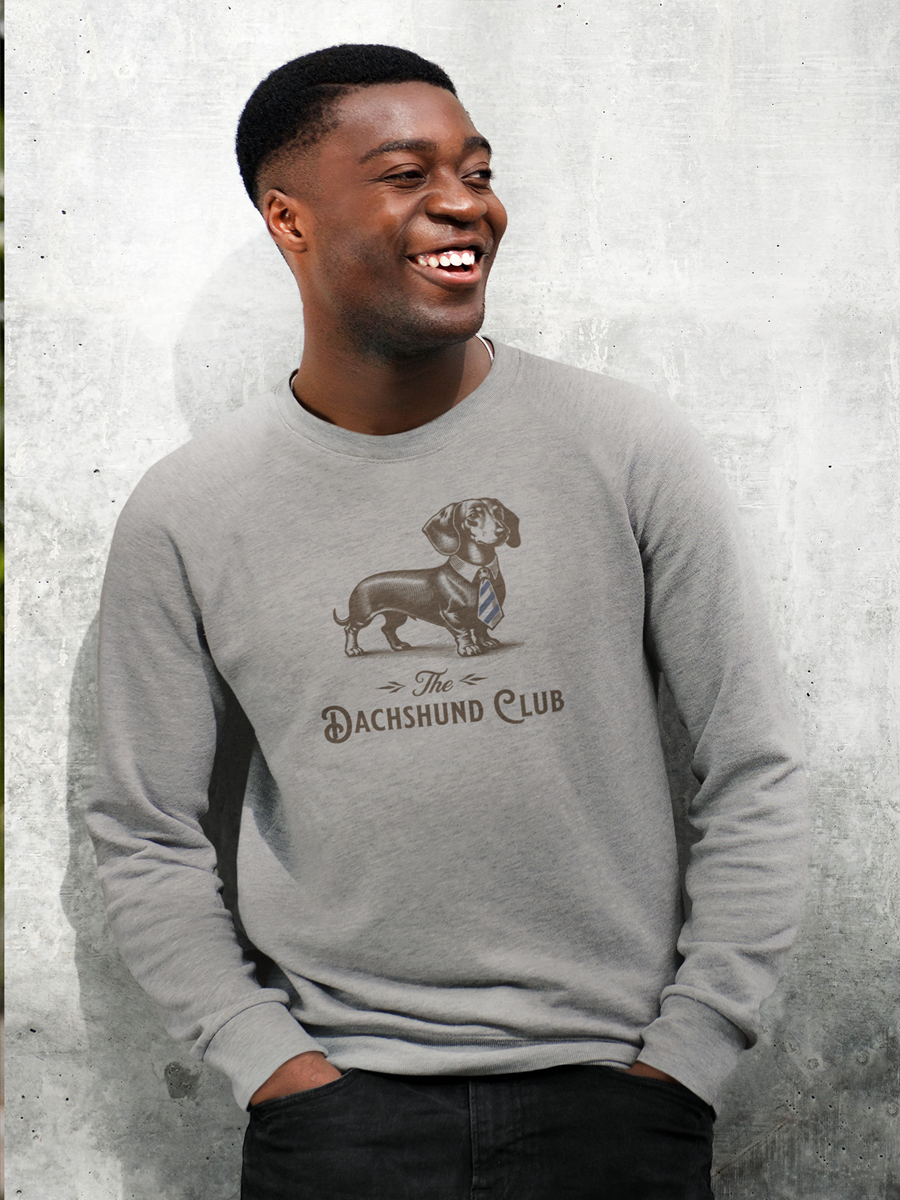 The Dachshund Club Sweatshirt – Dachshund Design for Dog Lovers.