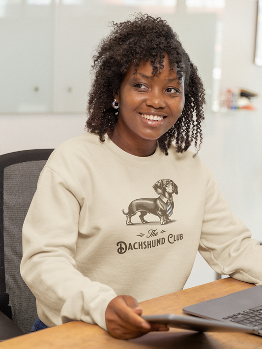 The Dachshund Club Sweatshirt – Dachshund Design for Dog Lovers.
