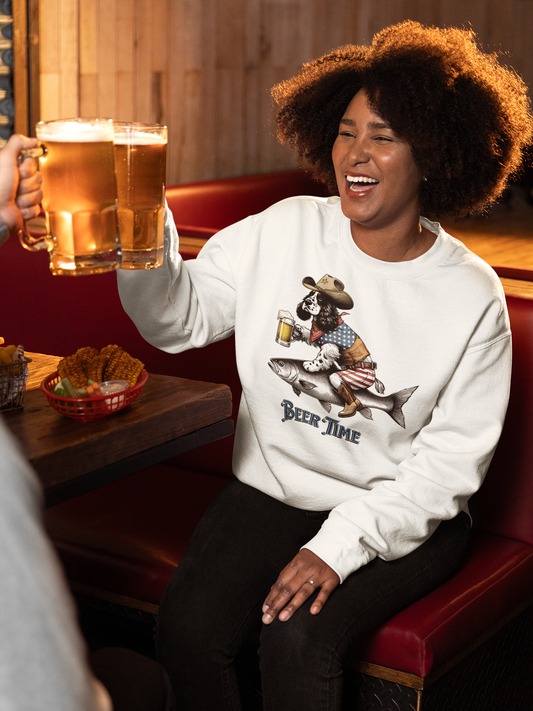 Beer Time Sweatshirt.