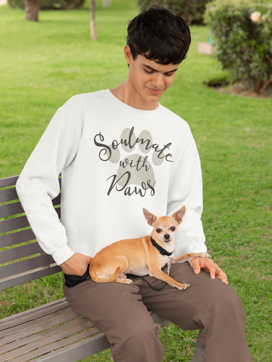Soulmate with Paws Sweatshirt.