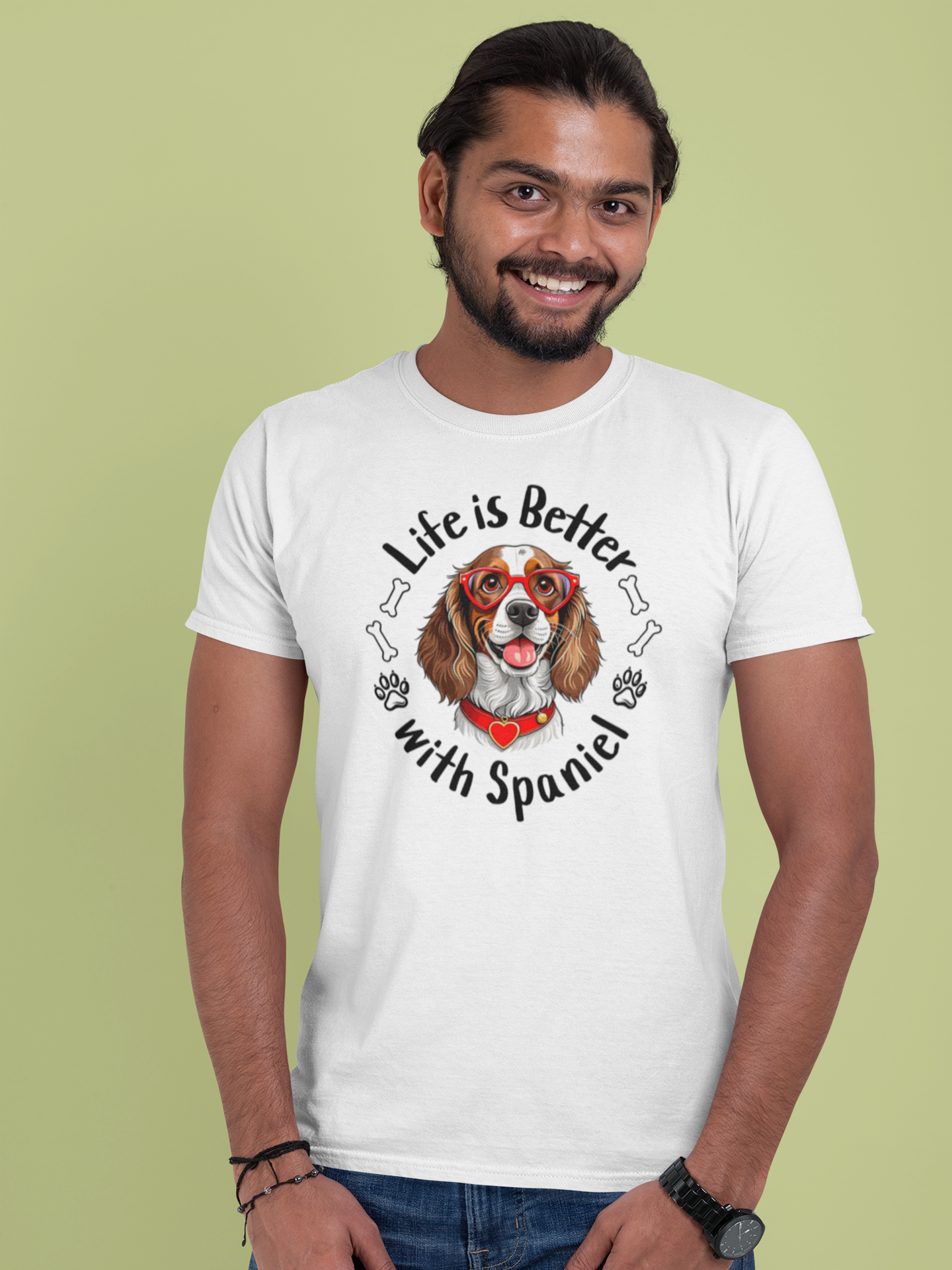 Life is better with Spaniel T-Shirt.