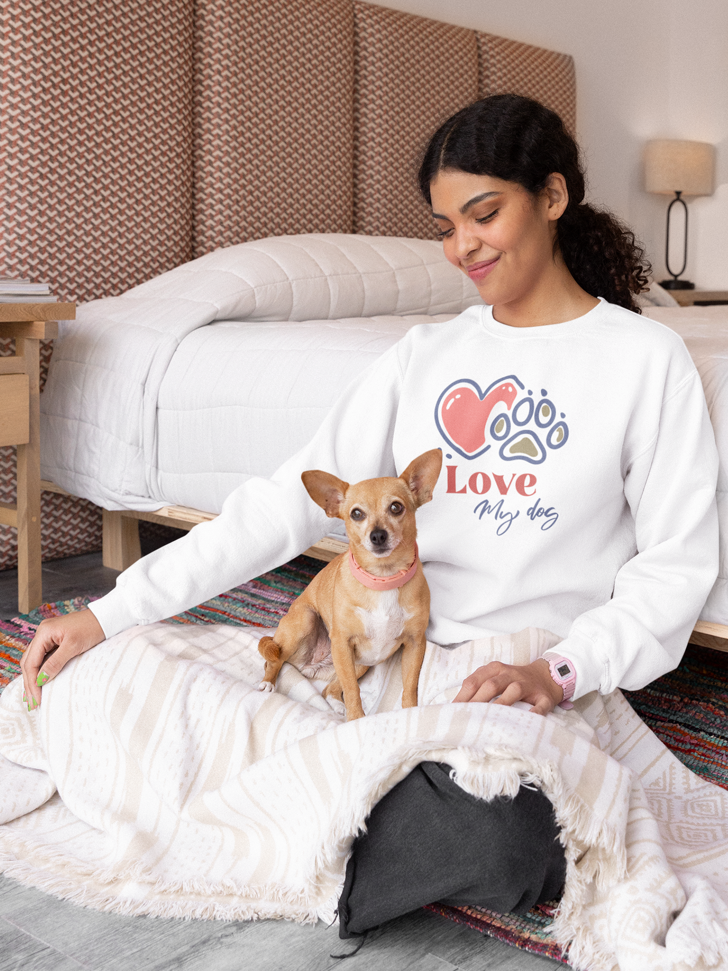 Love My Dog Sweatshirt.