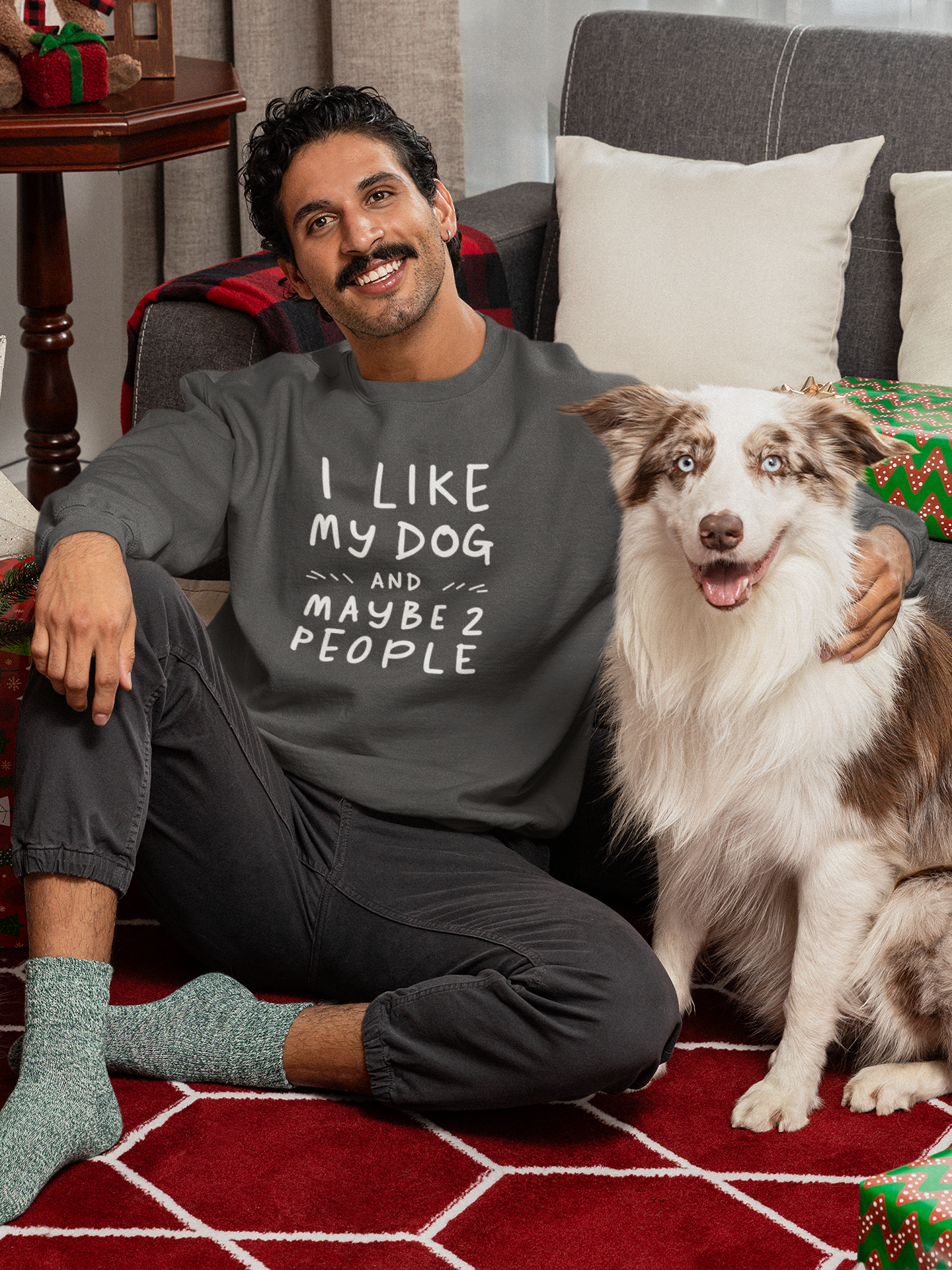 I  Like My Dog Sweatshirt.
