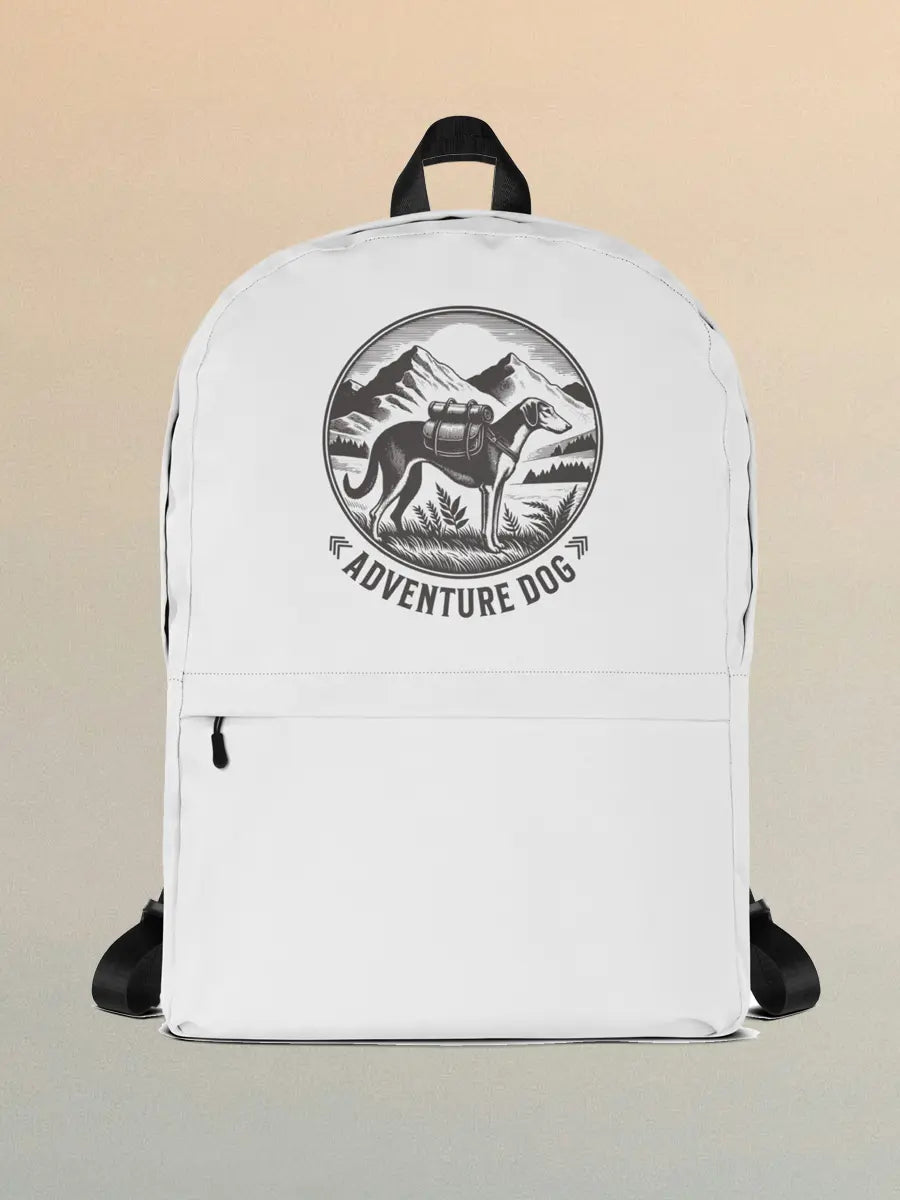 Adventure Dog Backpack - Vintage Mountain Dog Design for Outdoor Explorers. - PrintsDog