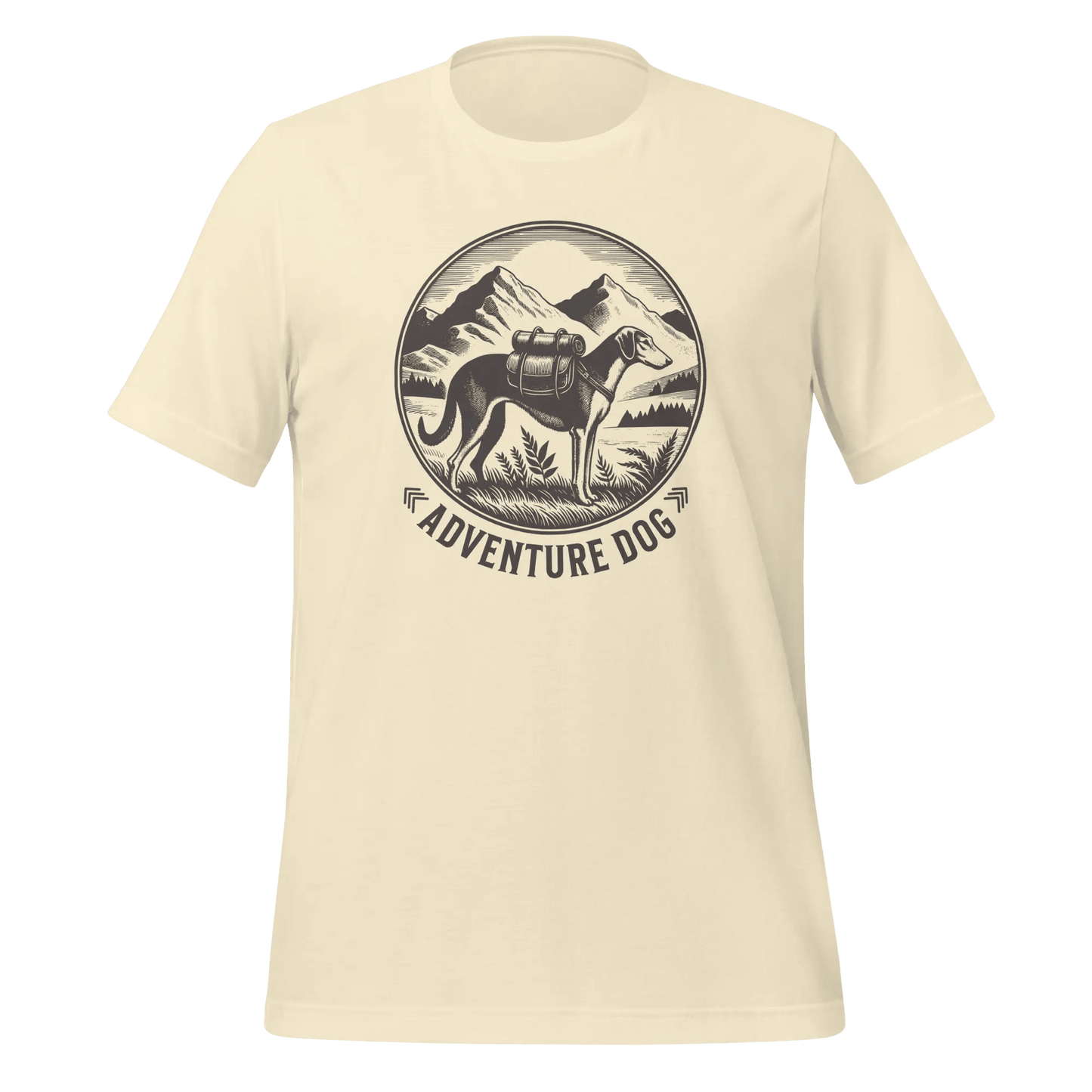 Adventure Dog T-Shirt - Dog Lover Tee "Adventure Awaits With My Dog". - PrintsDog