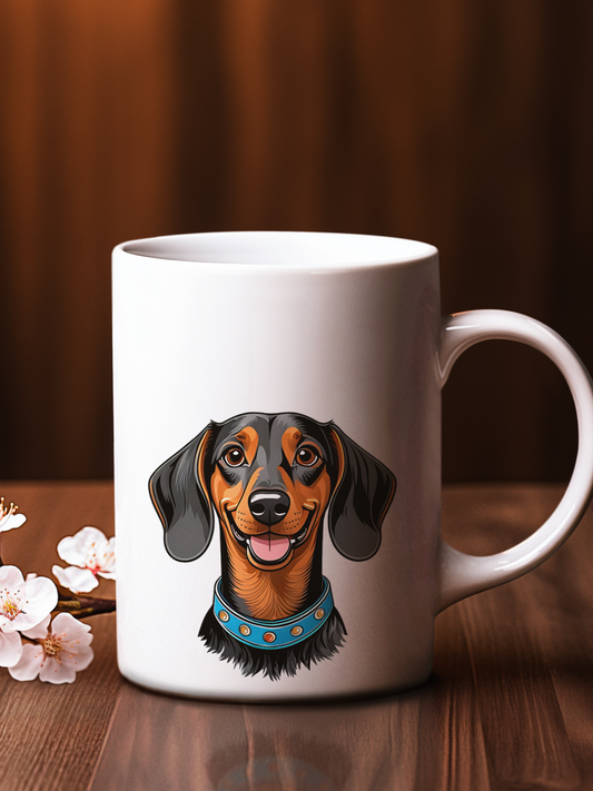 Dachshund - Ceramic Mug for Dog Lovers.