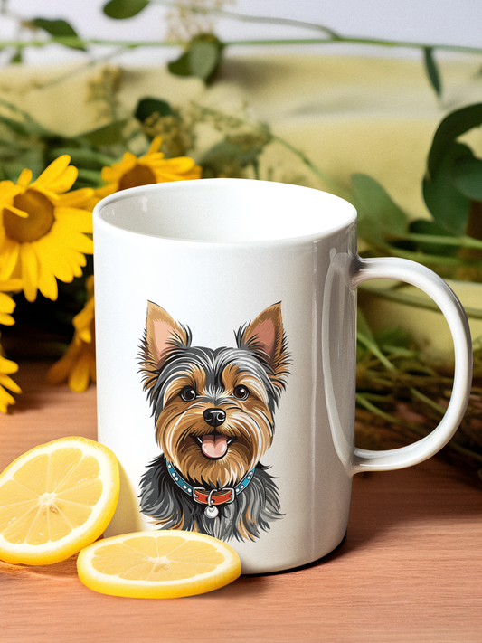 Yorkshire Terrier - Ceramic Mug for Dog Lovers.