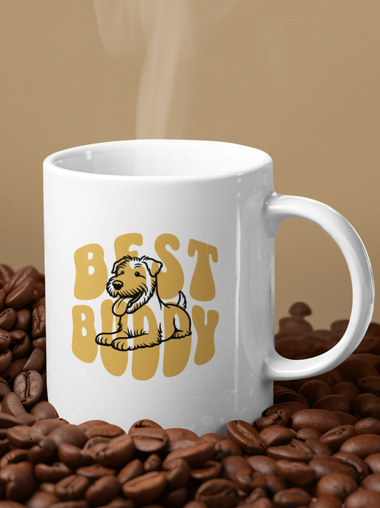 Best Buddy - Ceramic Mug for Dog Lovers.