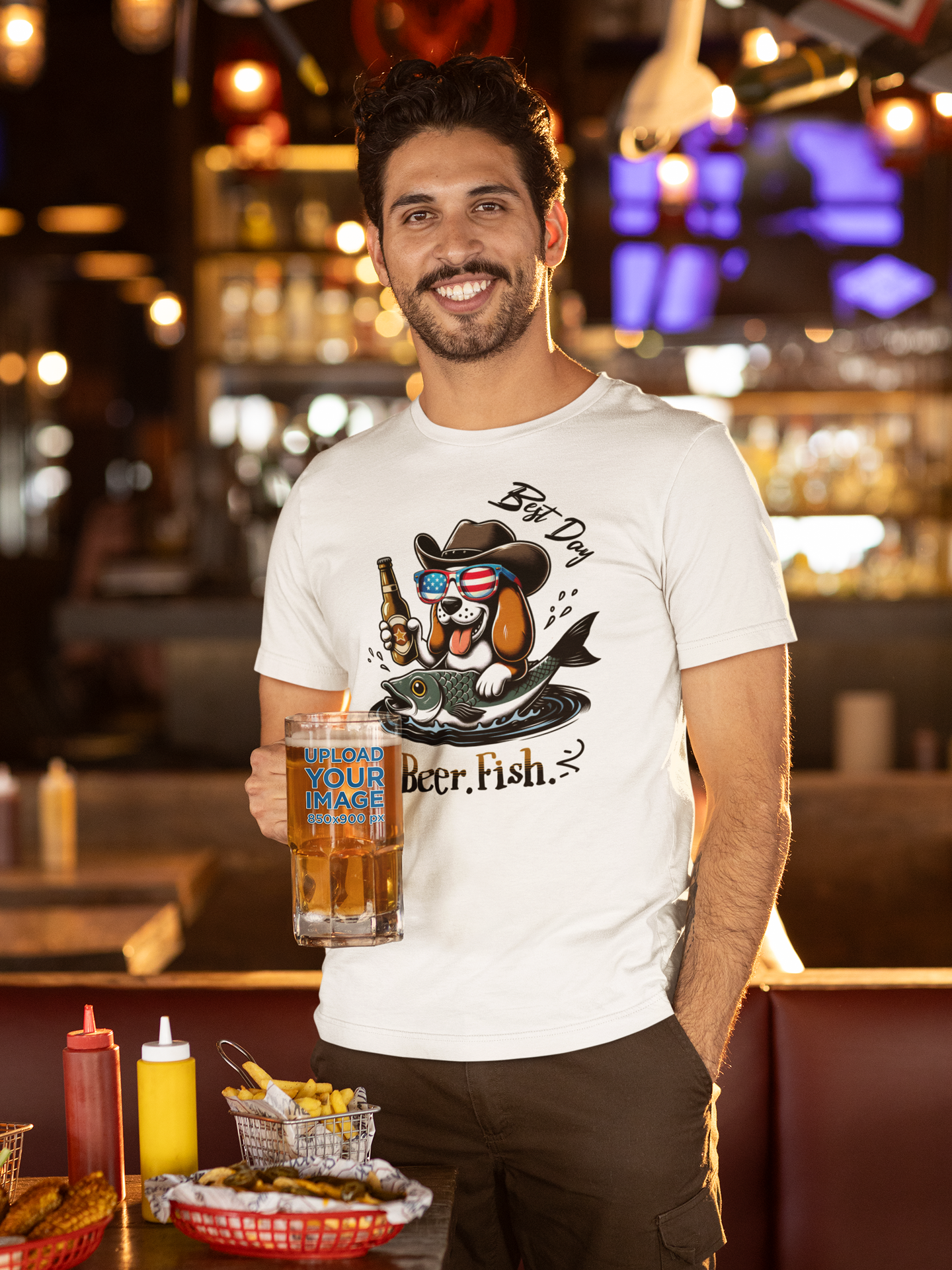 Best Day. Beer. Fish T-Shirt.