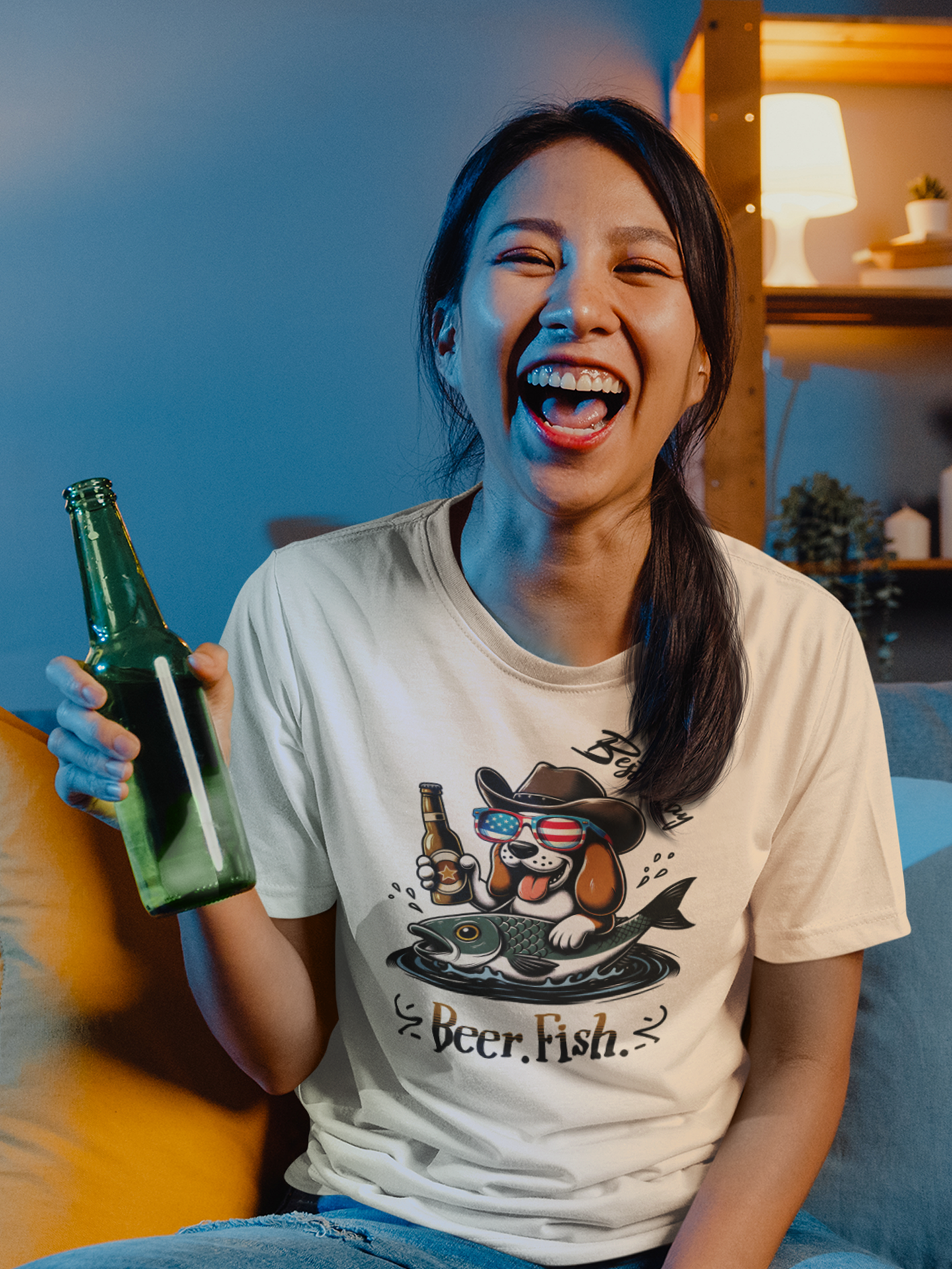 Best Day. Beer. Fish T-Shirt.
