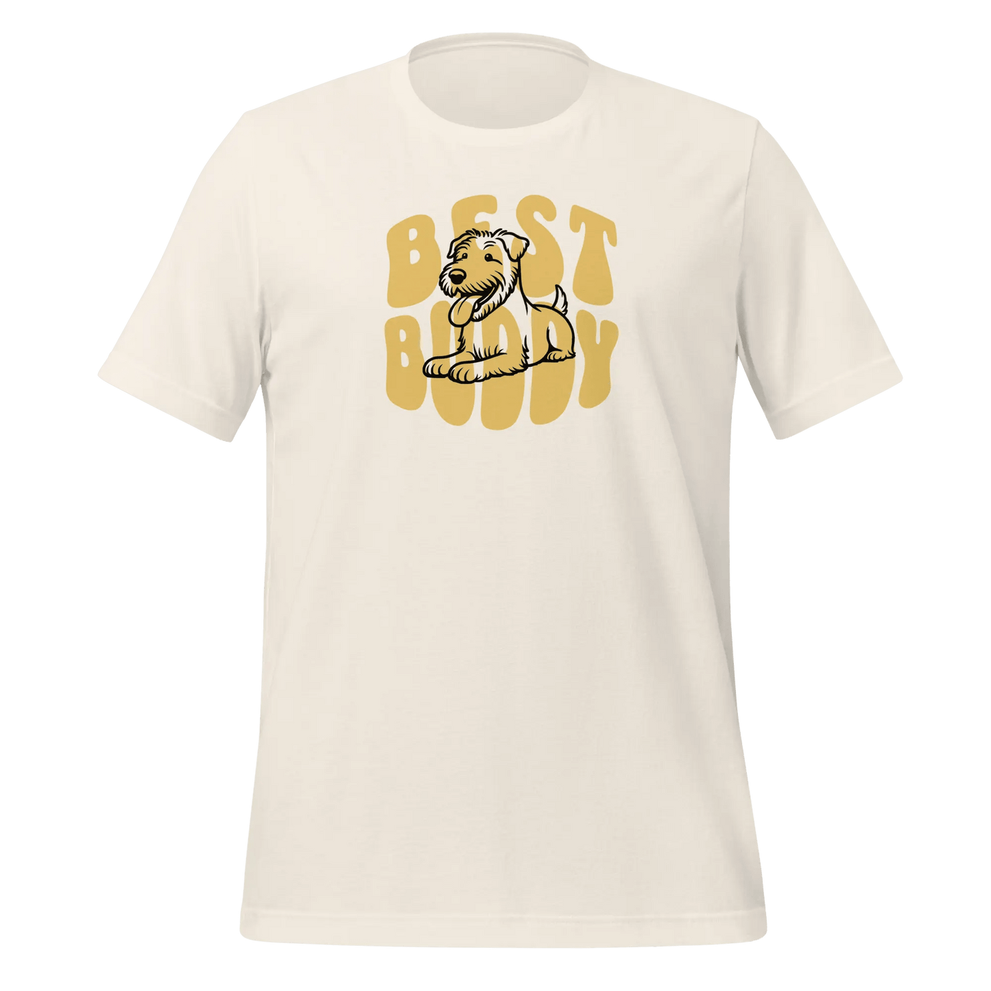 Dog T-Shirt - "Dog is My Best Buddy" for Dog Lovers. - PrintsDog