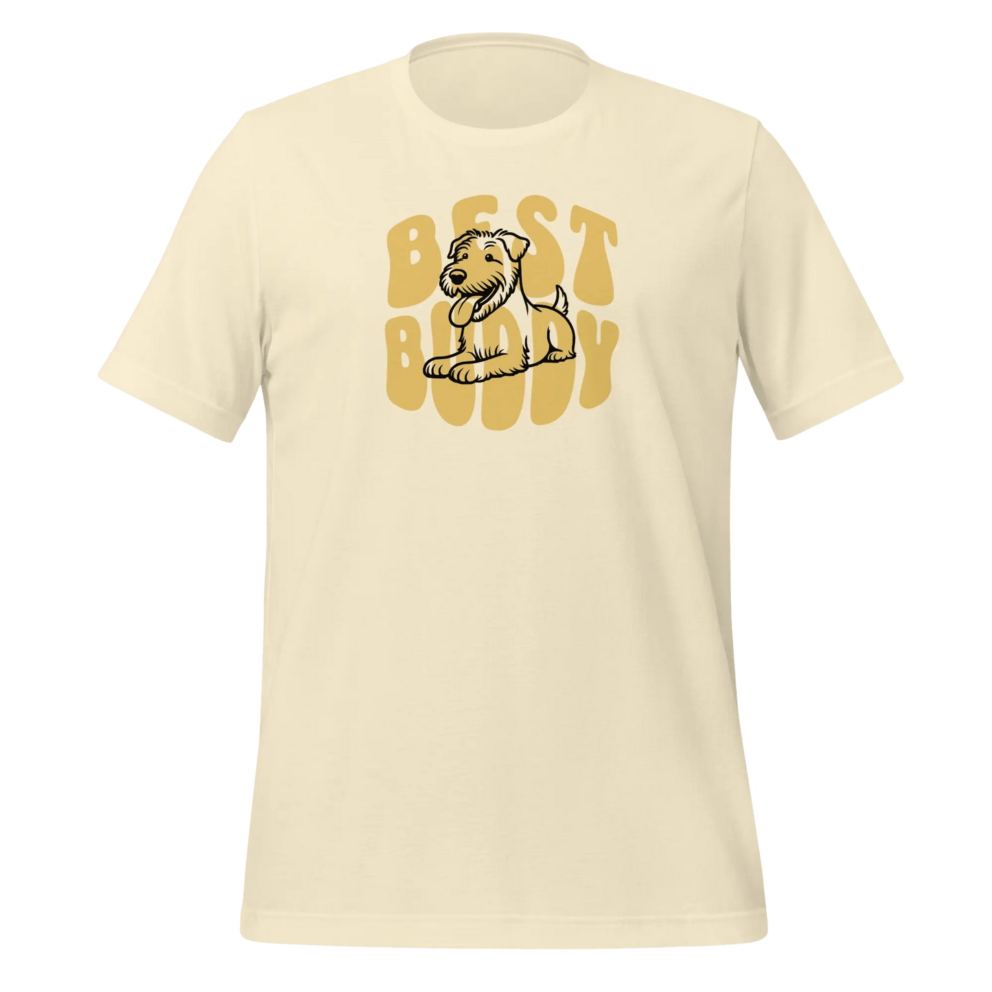 Dog T-Shirt - "Dog is My Best Buddy" for Dog Lovers. - PrintsDog
