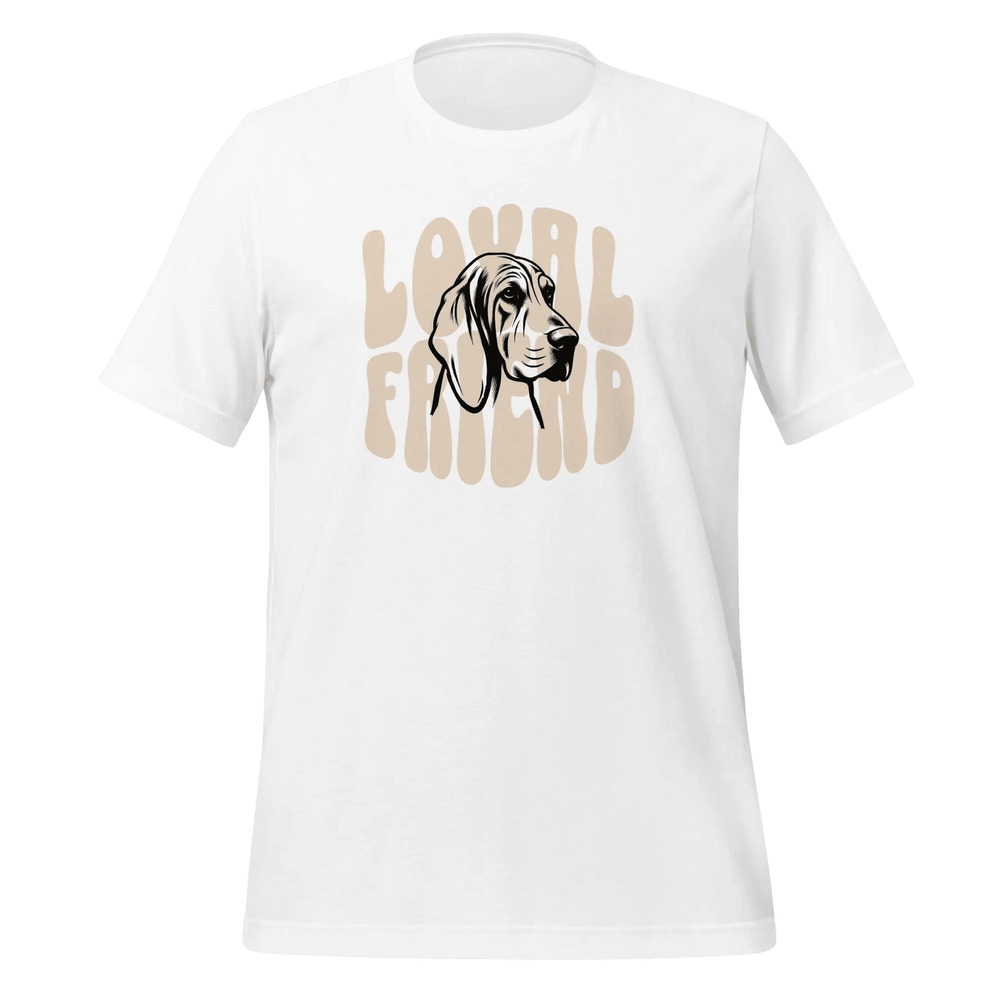 Dog T-Shirt - "Loyal Friend" for Dog Lovers & Pet Owners. - PrintsDog
