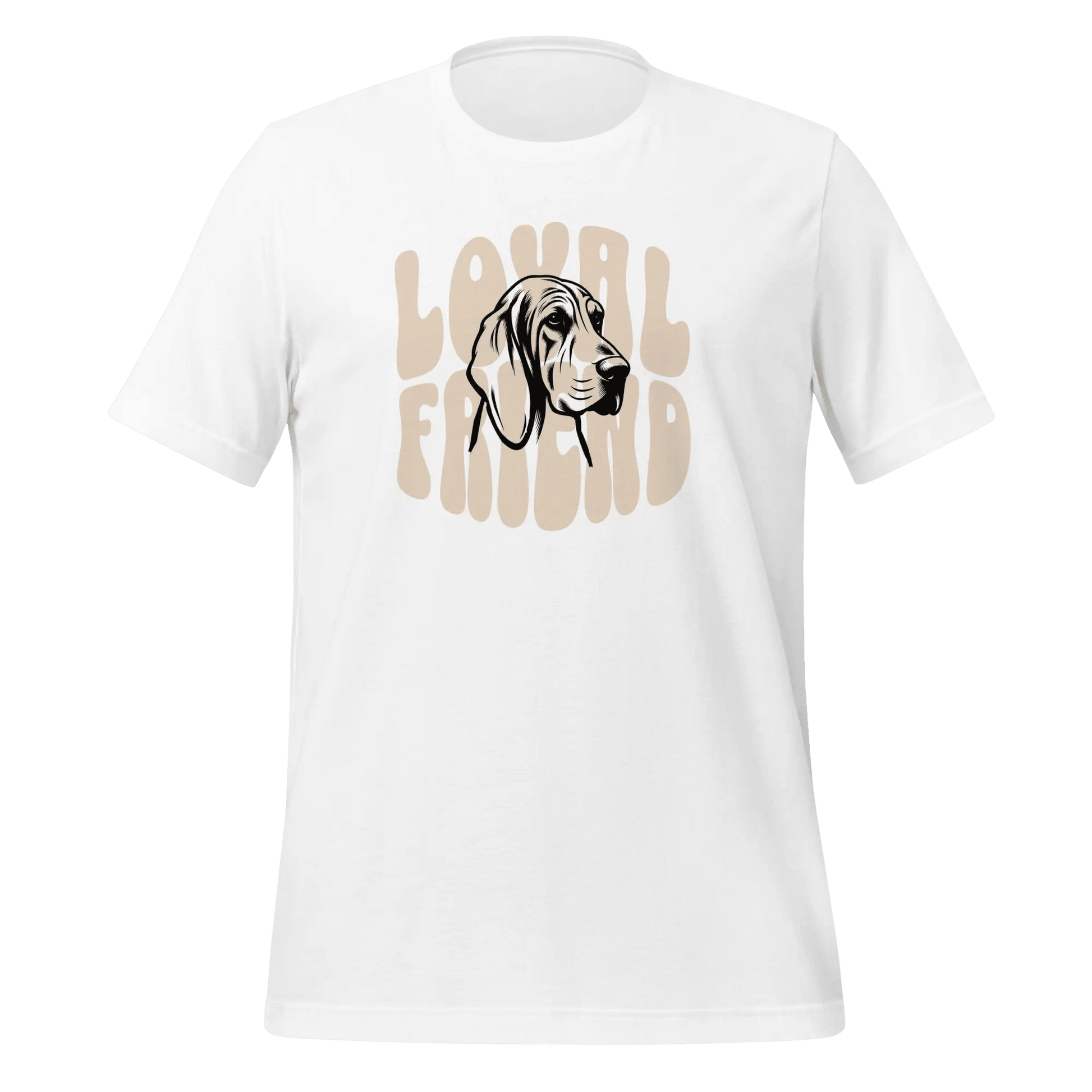 Dog T-Shirt - "Loyal Friend" for Dog Lovers & Pet Owners. - PrintsDog