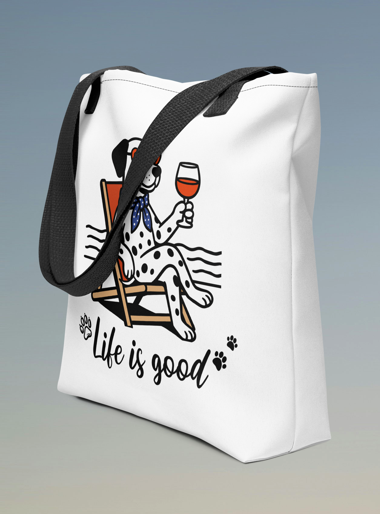 Life is Good Tote Bag.