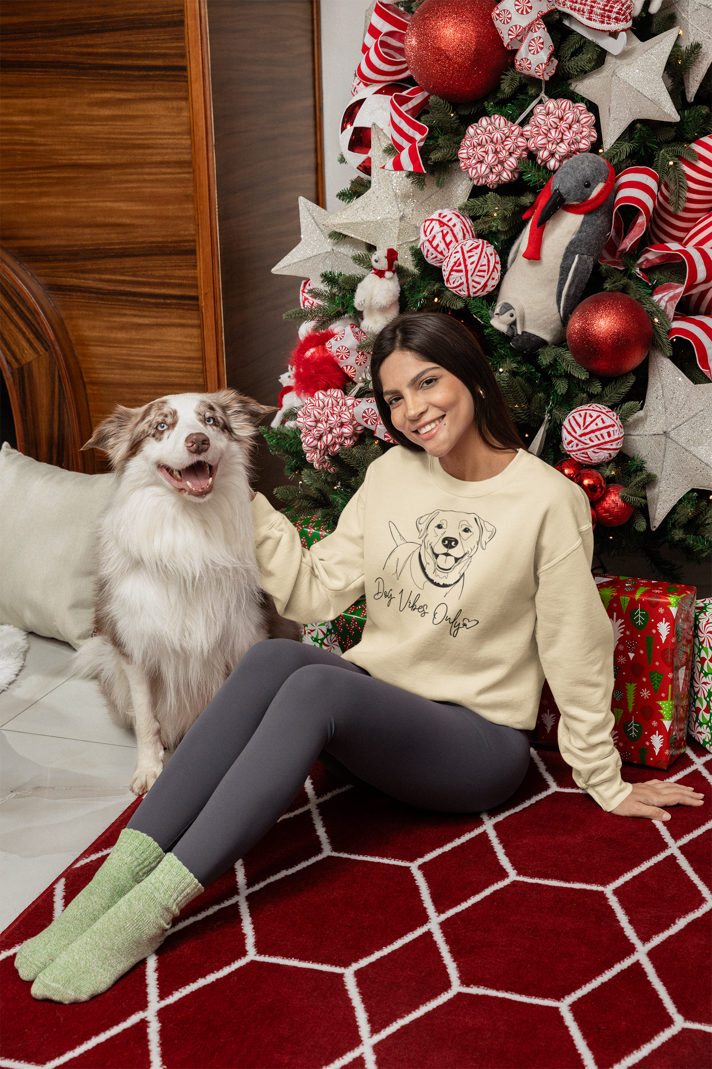 Dog Vibes Only Sweatshirt.