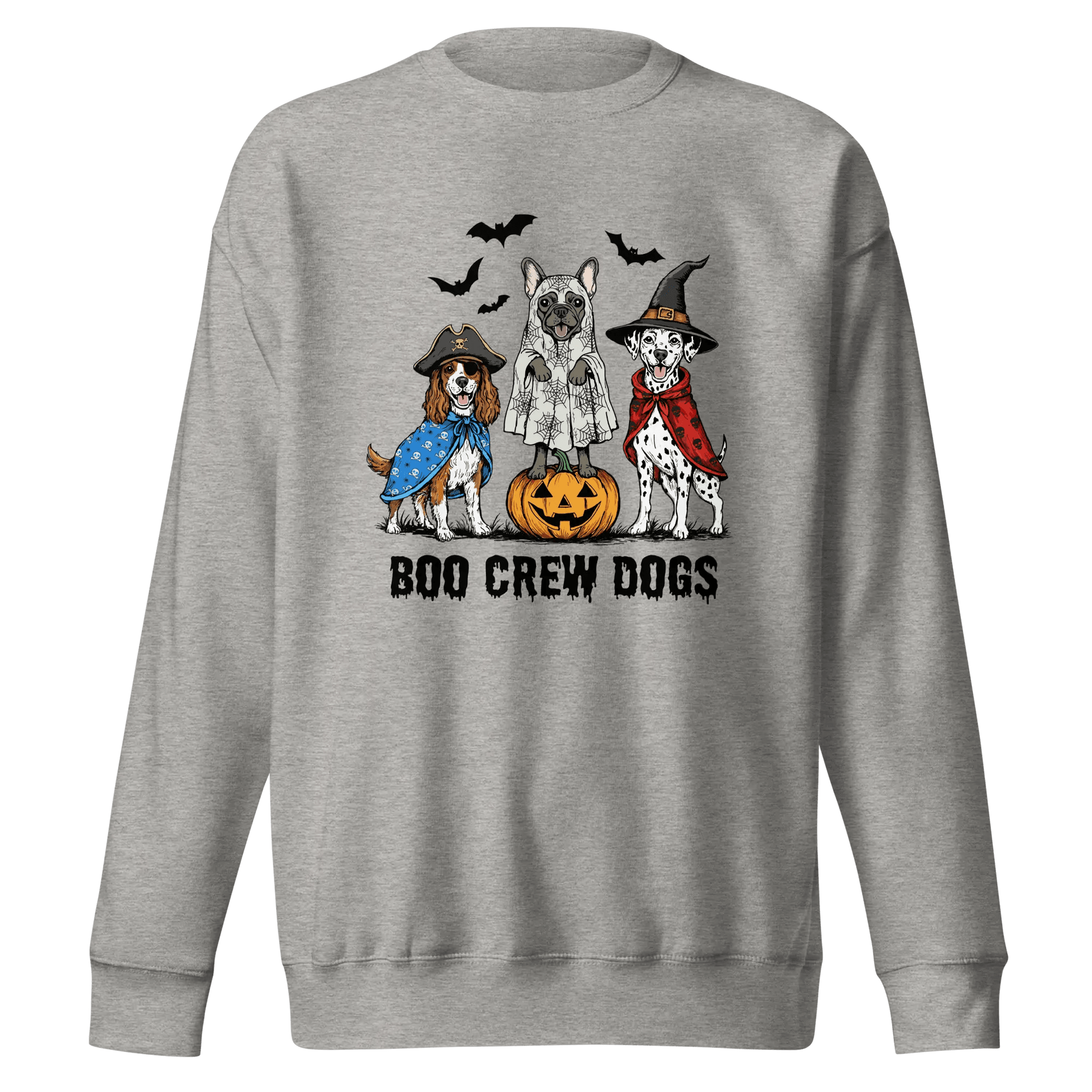 Halloween Dogs Sweatshirt - Funny Dogs in Costumes for Dog Lovers - PrintsDog