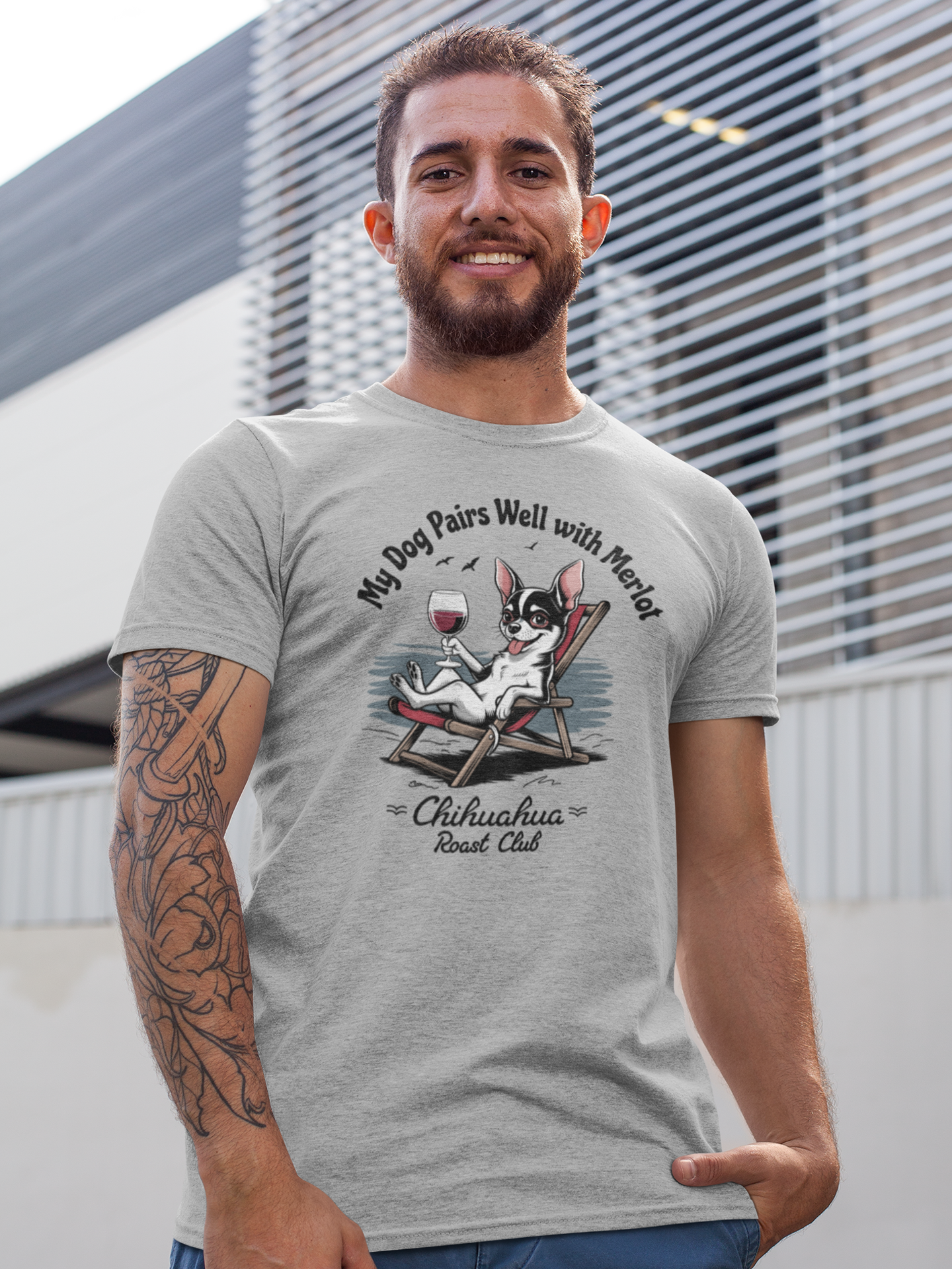My Chihuahua Pairs Well with Merlot T-Shirt.