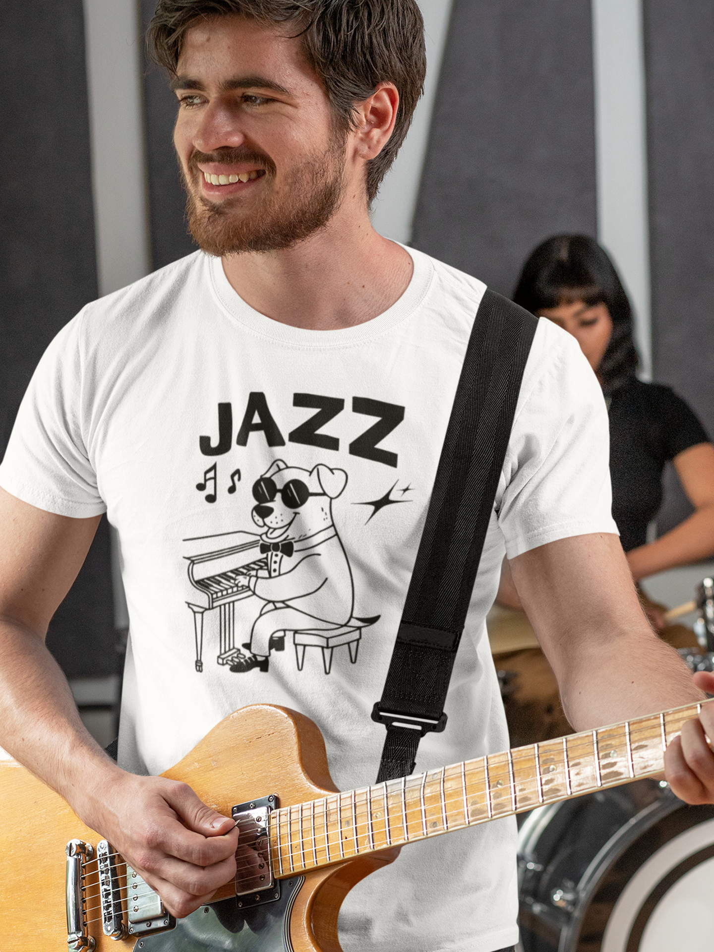 Jazz Dog T-Shirt.