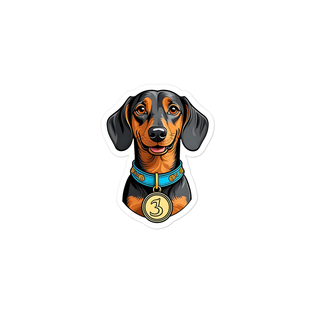 Dachshund Stickers.