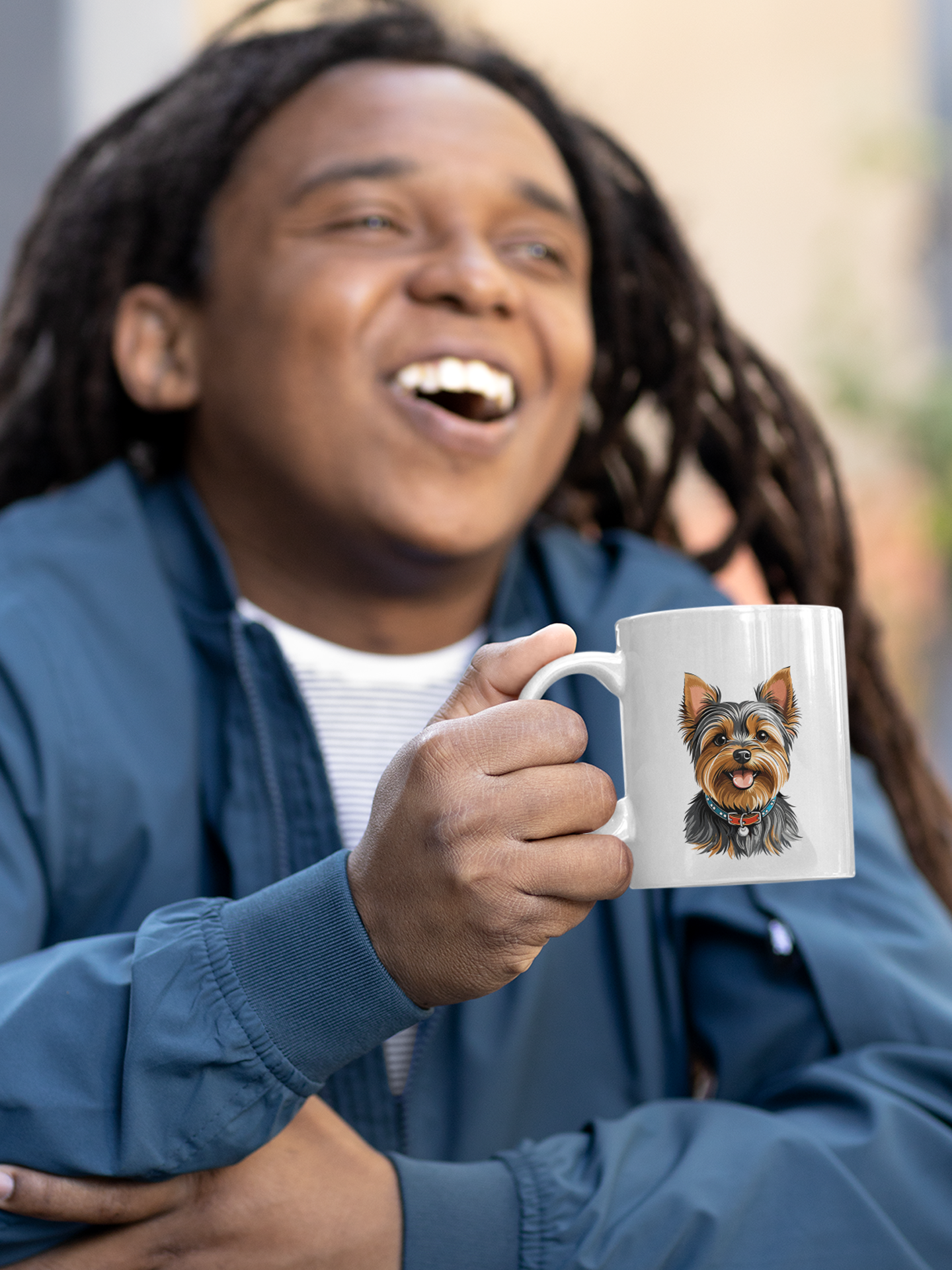 Yorkshire Terrier - Ceramic Mug for Dog Lovers.