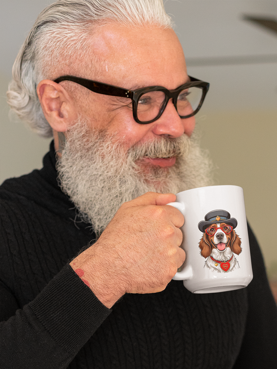 Spaniel Mug – Funny Ceramic Dog Lover Cup.