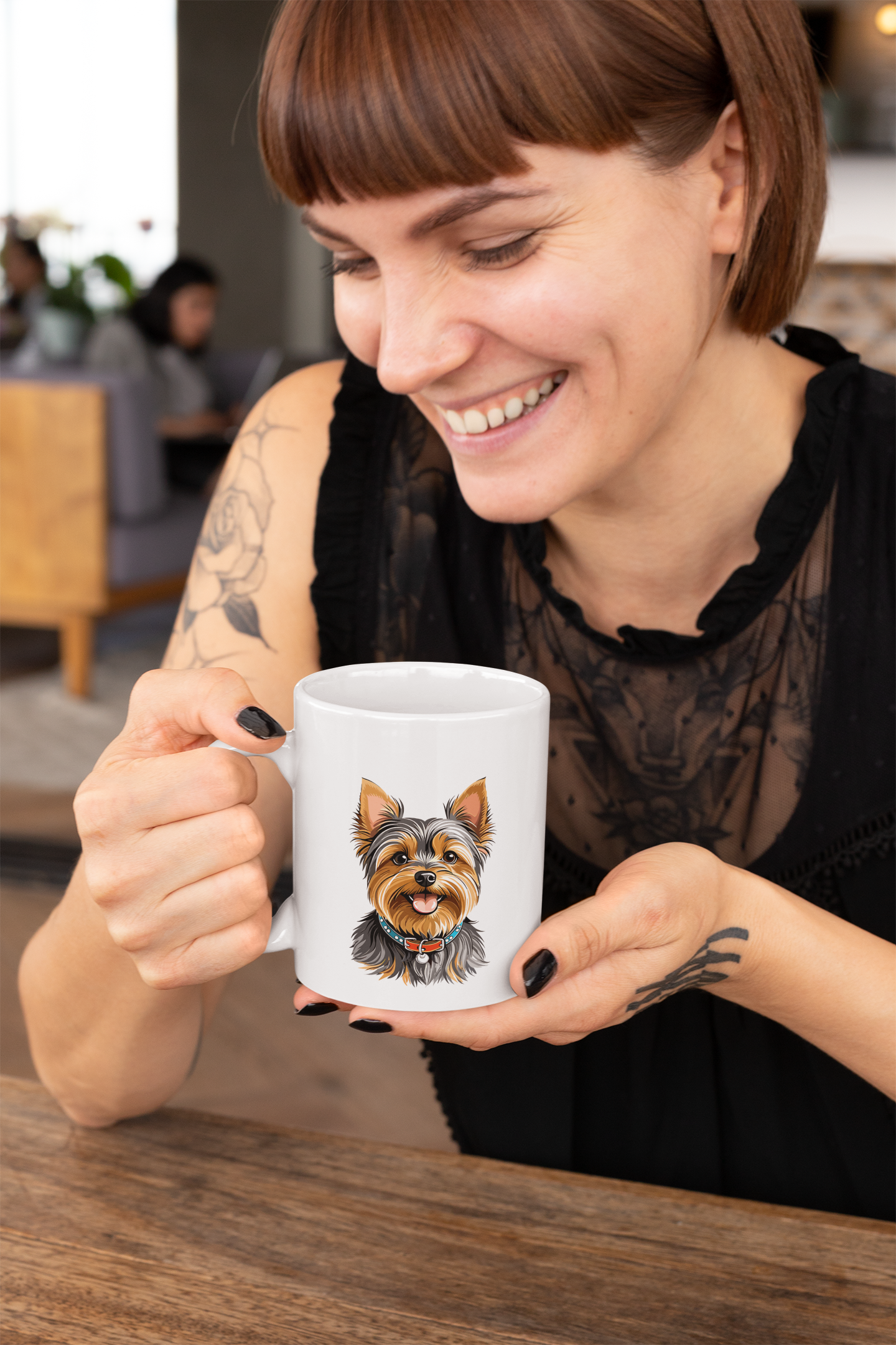 Yorkshire Terrier - Ceramic Mug for Dog Lovers.