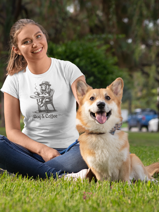 Dog & Coffee T-Shirt.