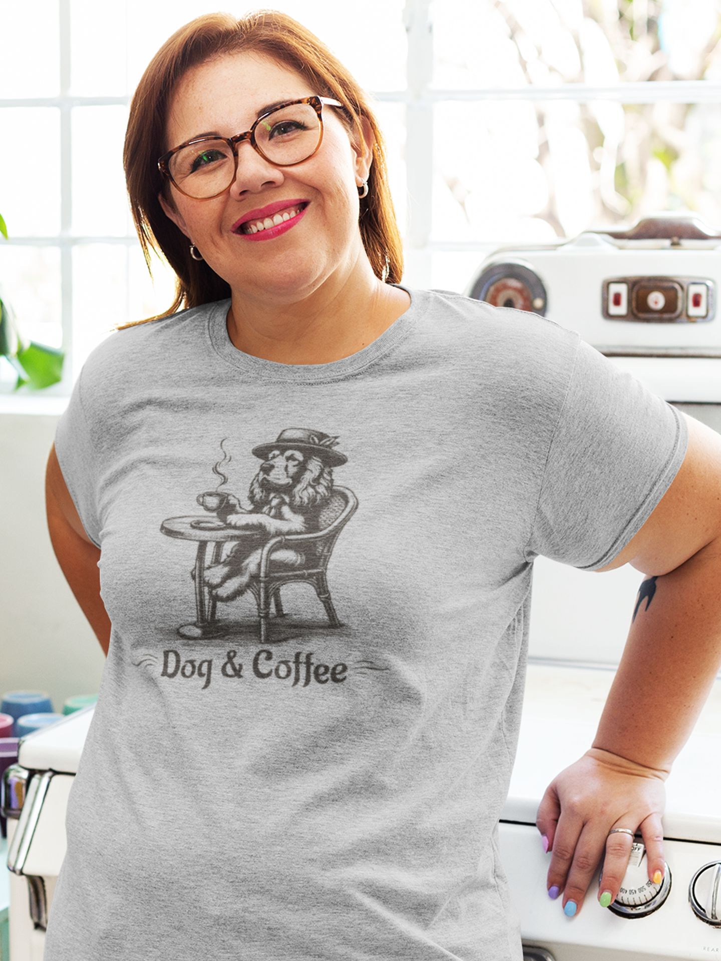 Dog & Coffee T-Shirt.