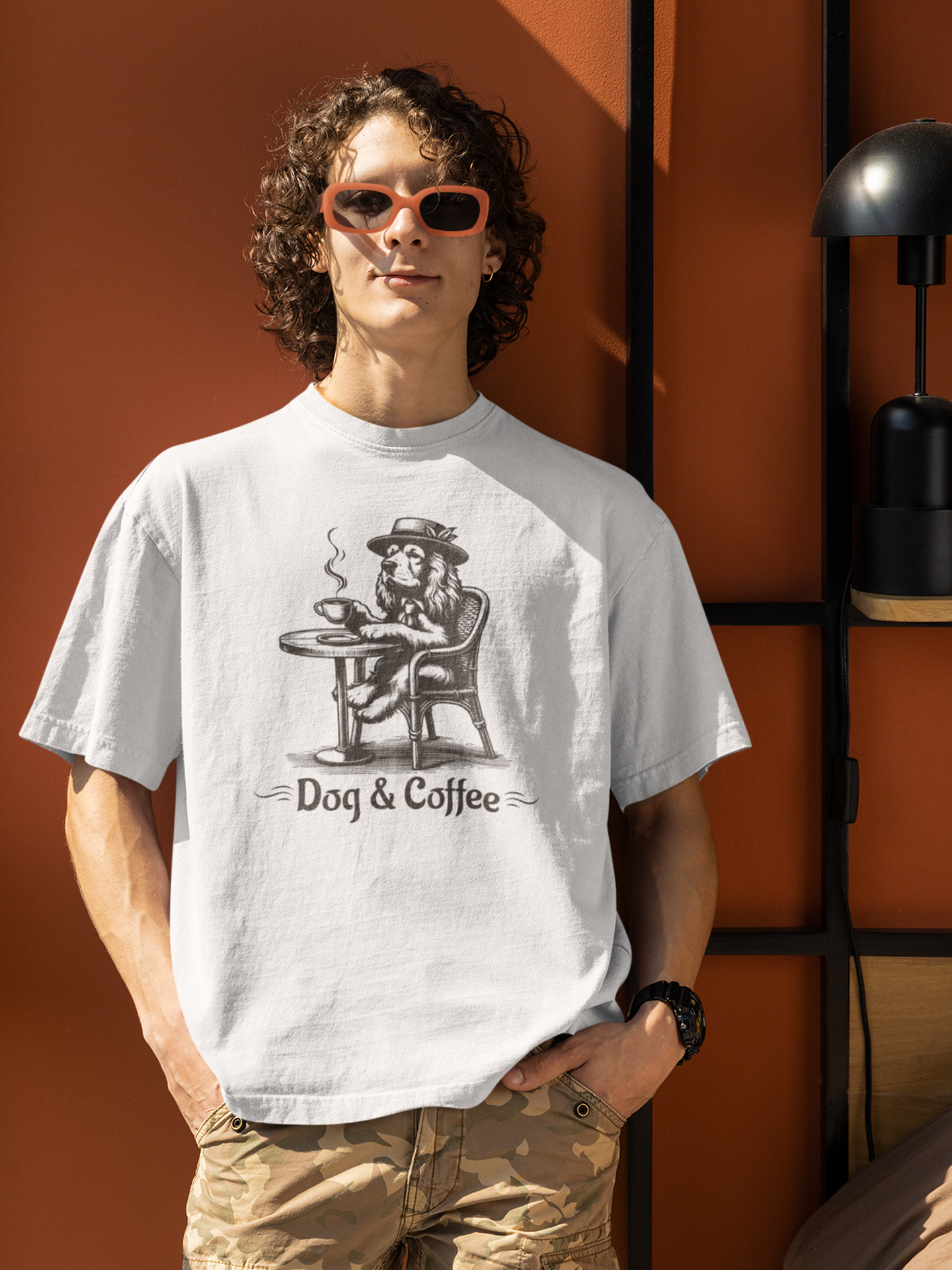 Dog & Coffee T-Shirt.
