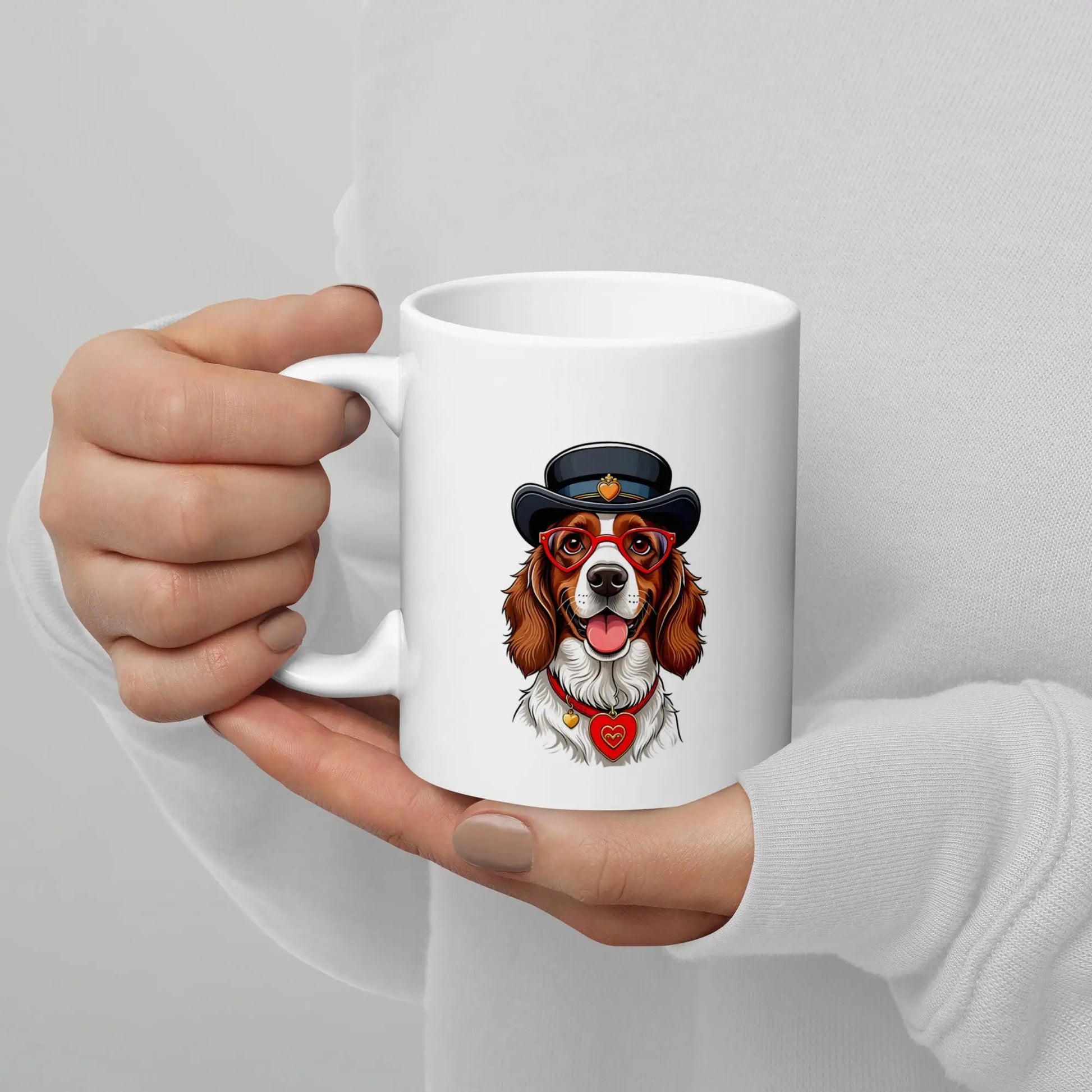 Spaniel Mug - Ceramic Coffee Cup Gift for Spaniel Lovers - PrintsDog