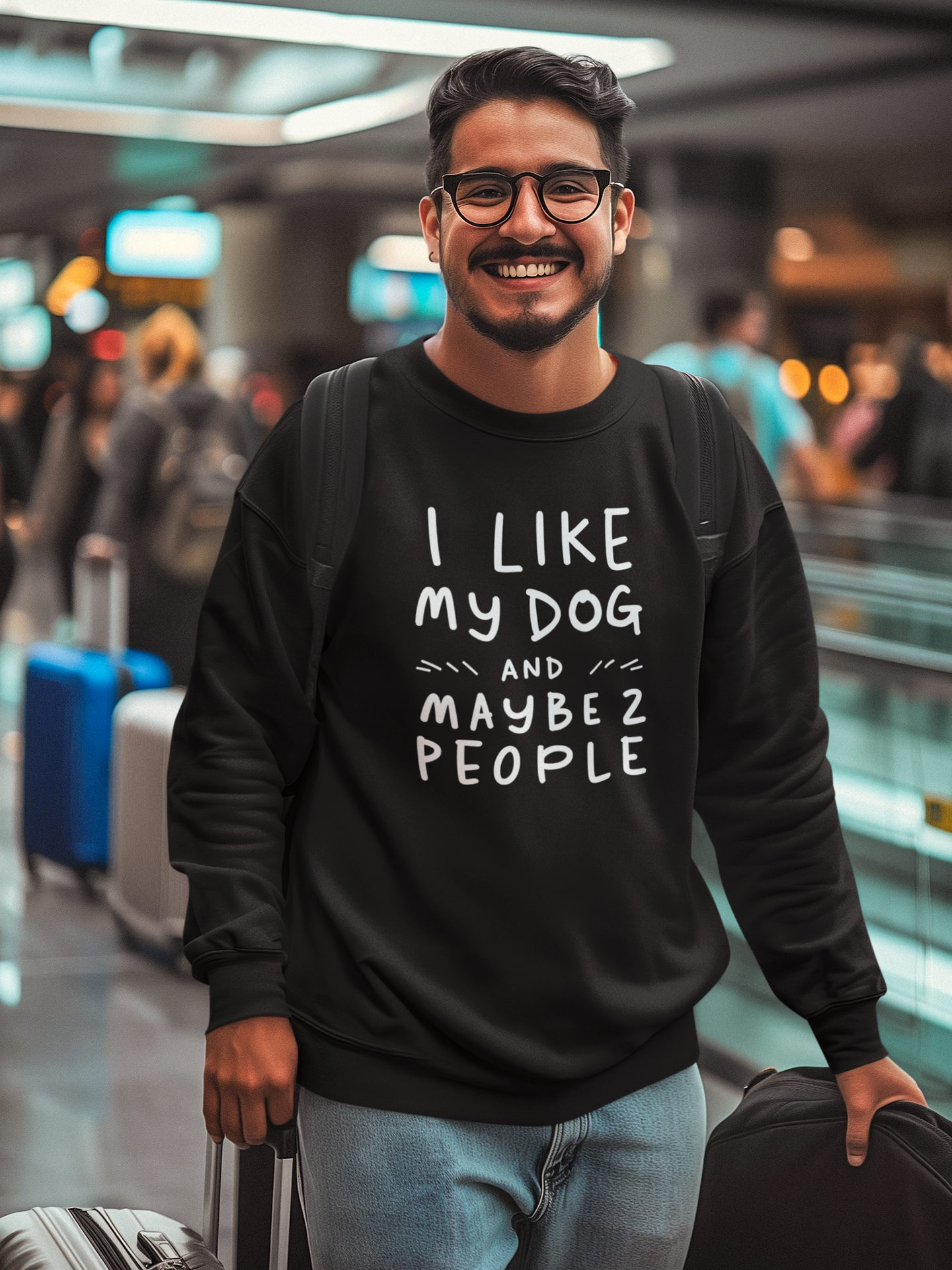 I  Like My Dog Sweatshirt.