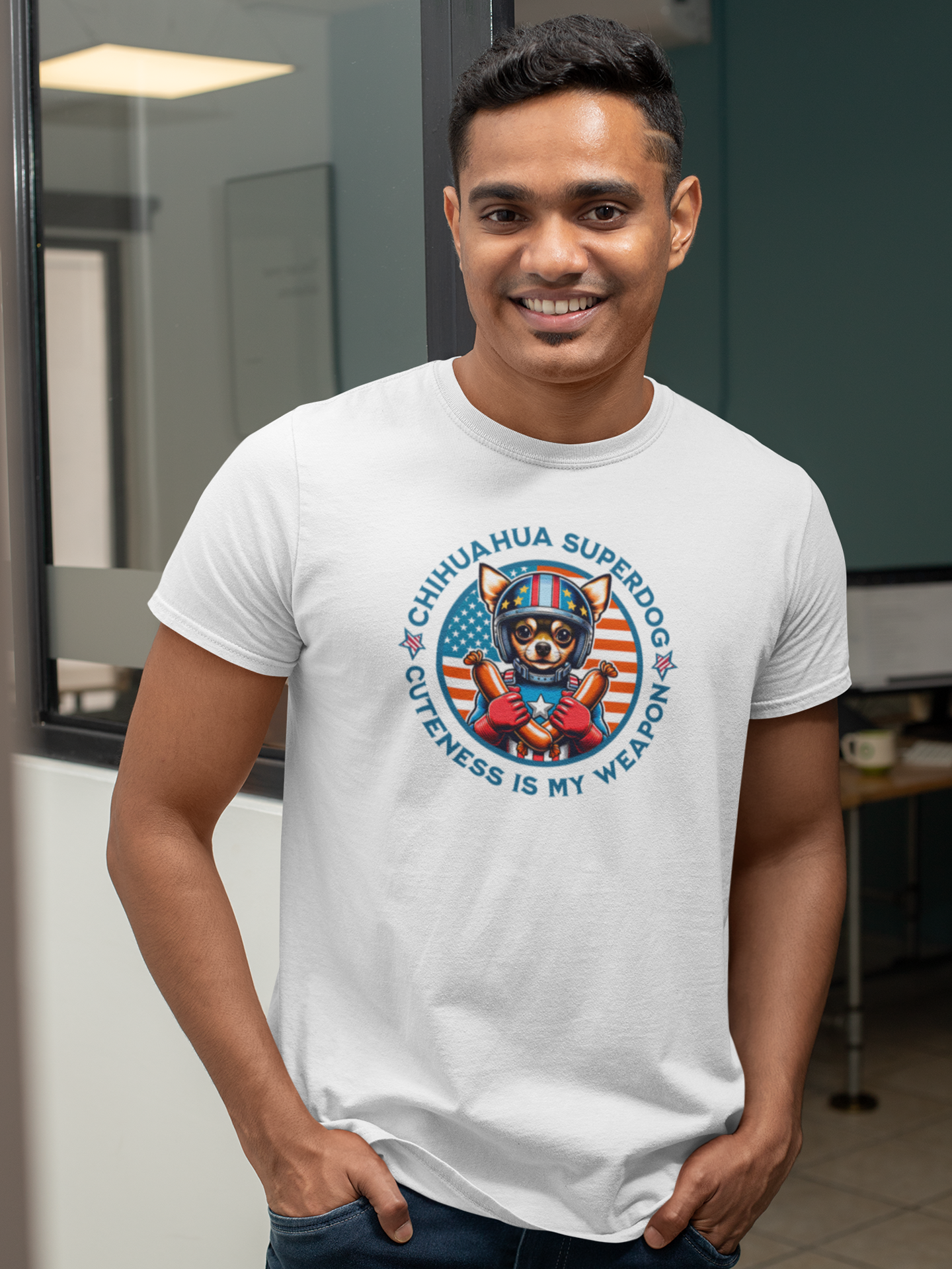 Chihuahua Superdog T-Shirt.