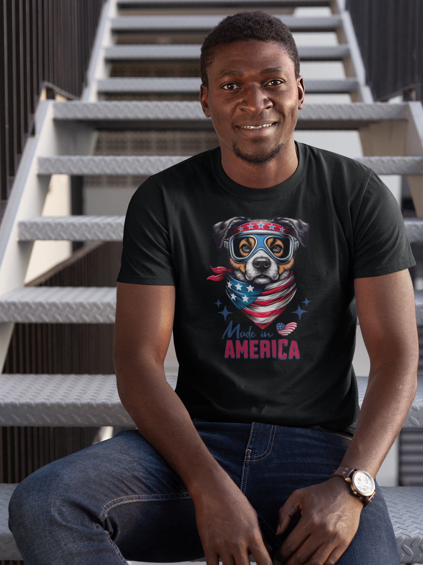American Dog T-Shirt.