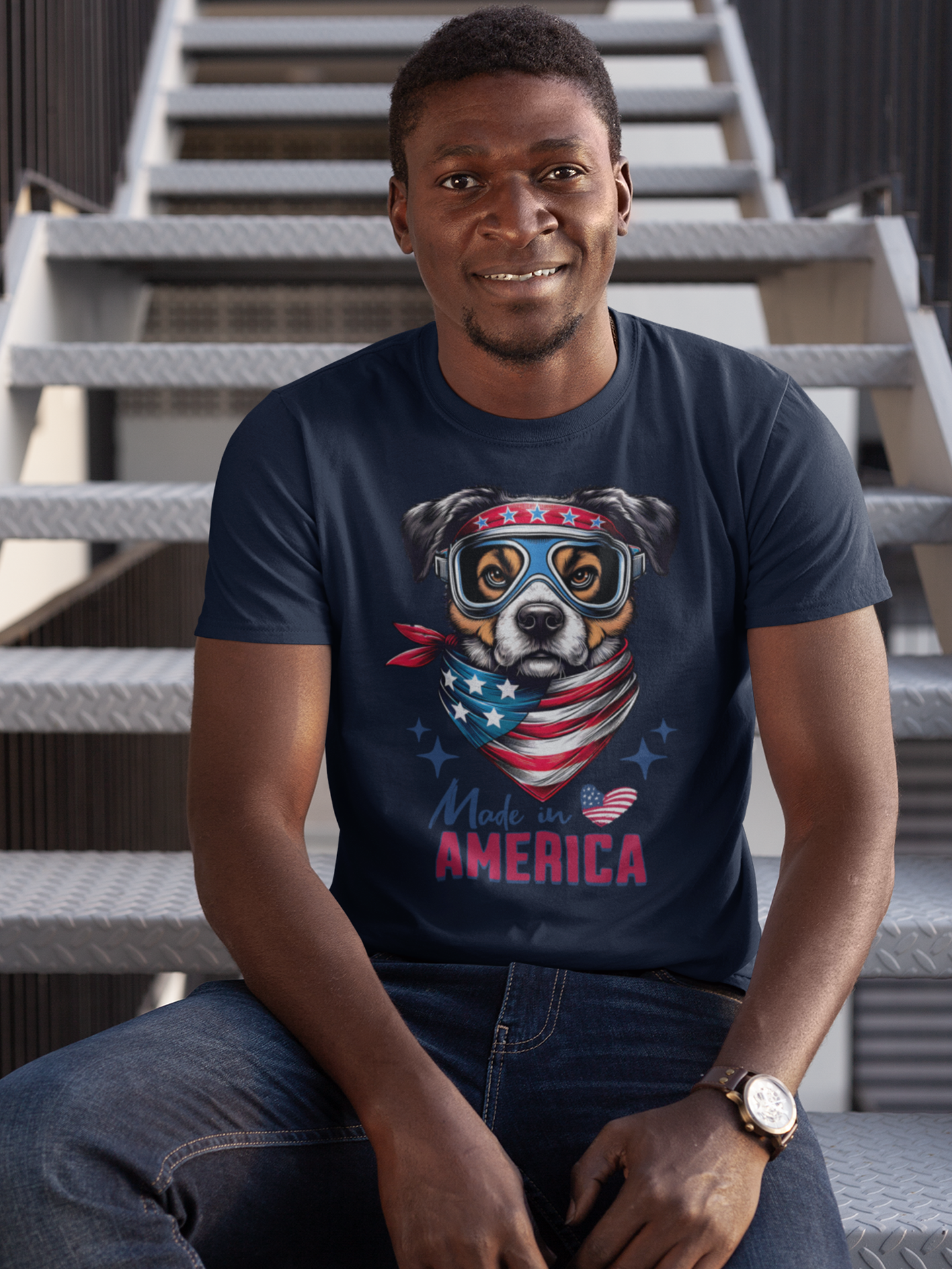 American Dog T-Shirt.