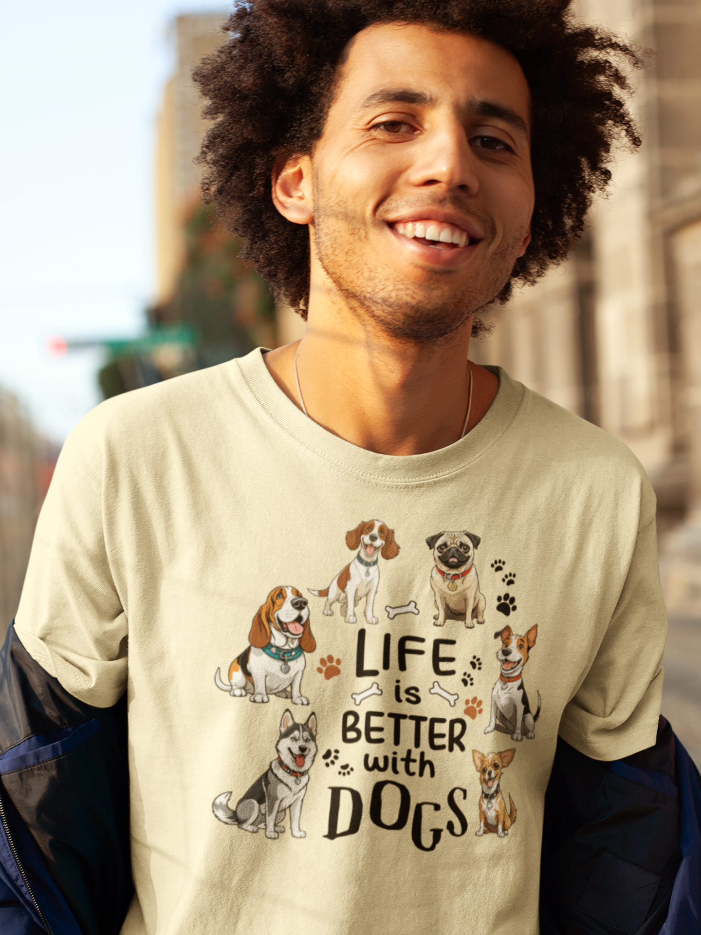 Life is Better with Dog T-Shirt.